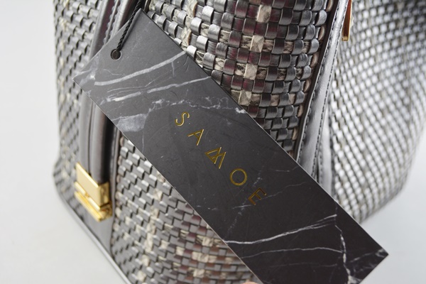 Samoe Woven Classic Convertible Handbag