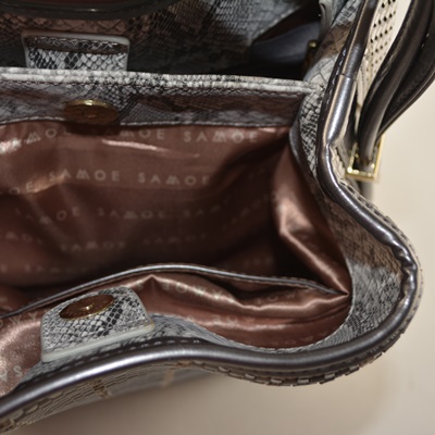 Samoe Woven Classic Convertible Handbag