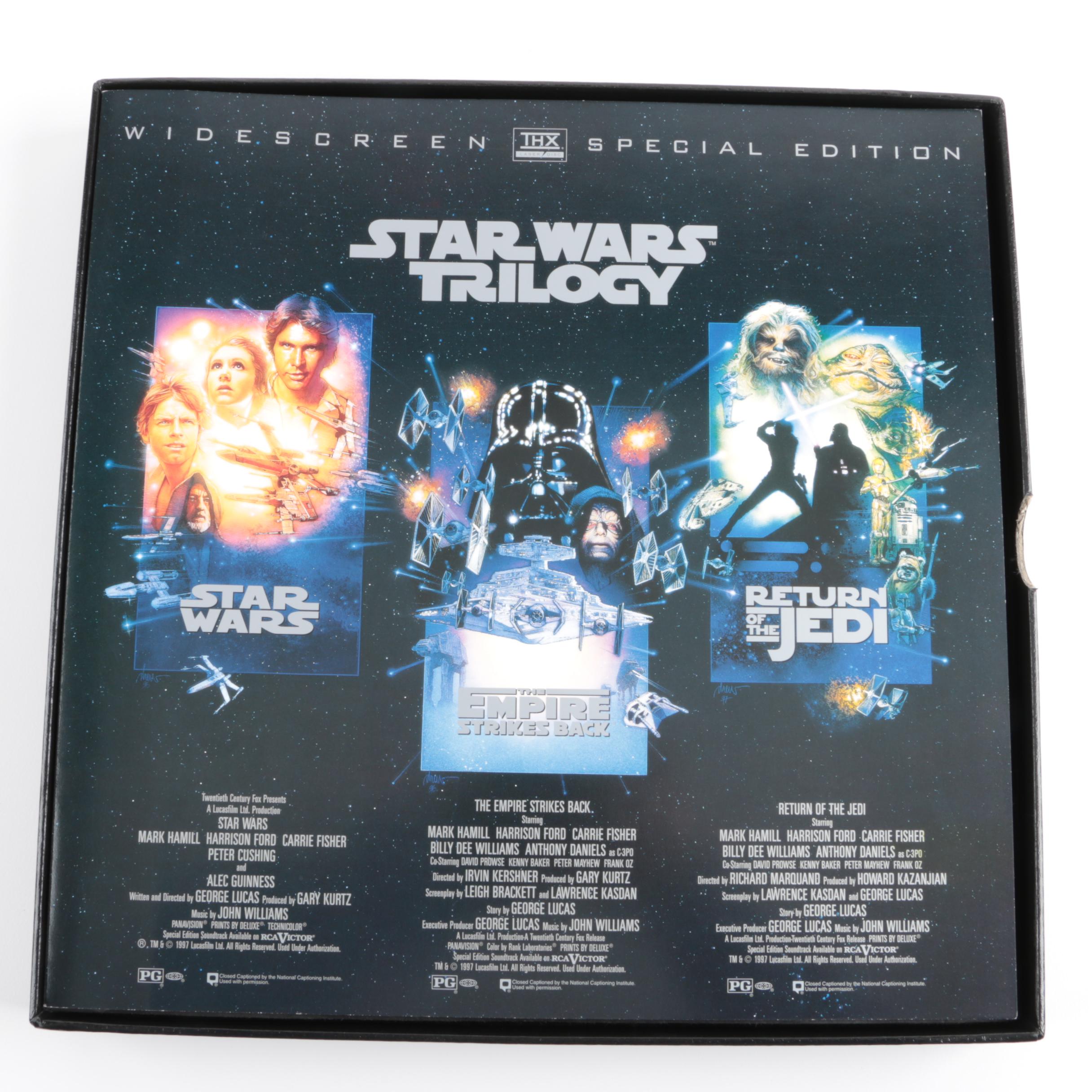"Star Wars Trilogy" 5-Disc LaserDisc Box Set