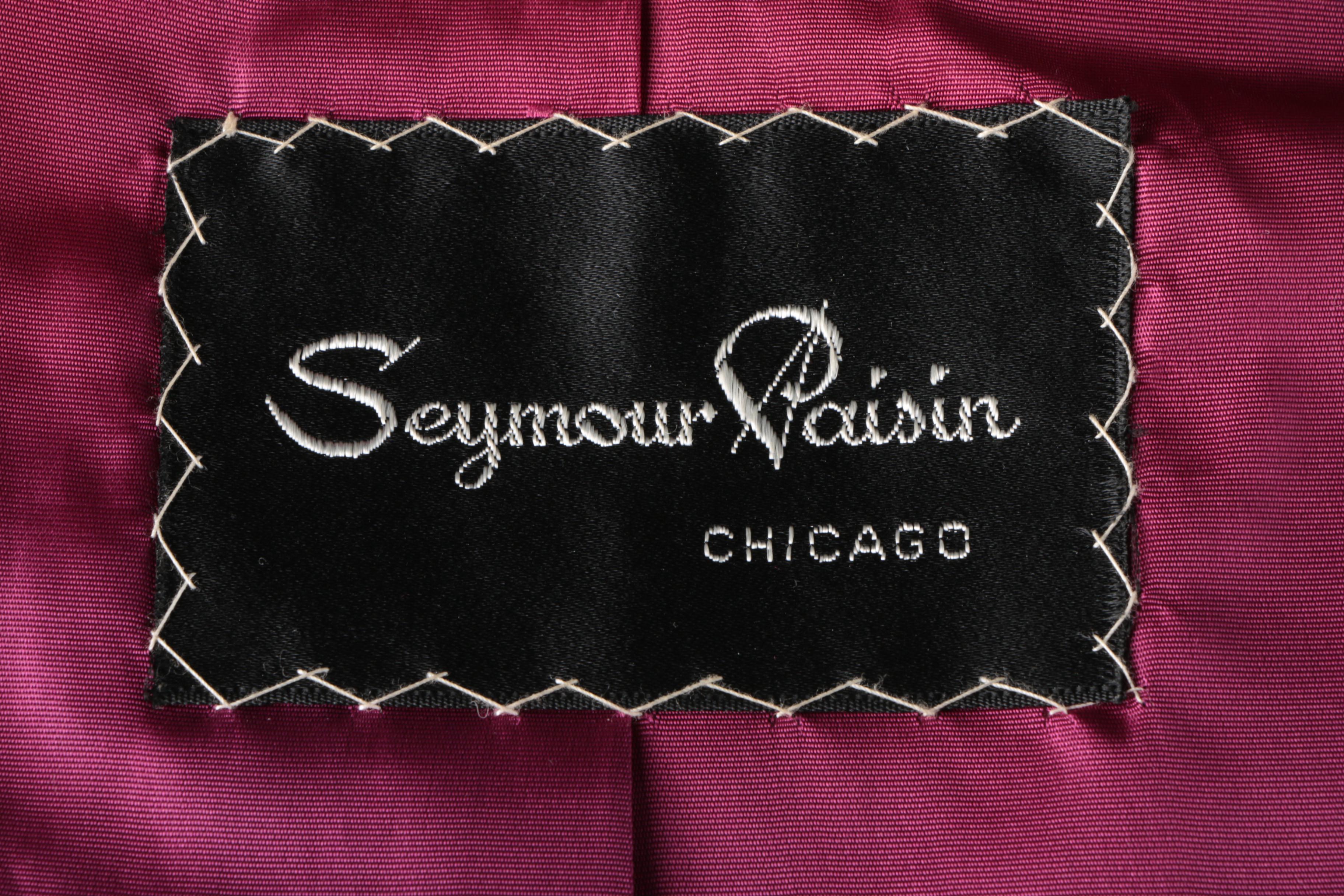 Vintage Seymour Paisin Tapestry Style Coat