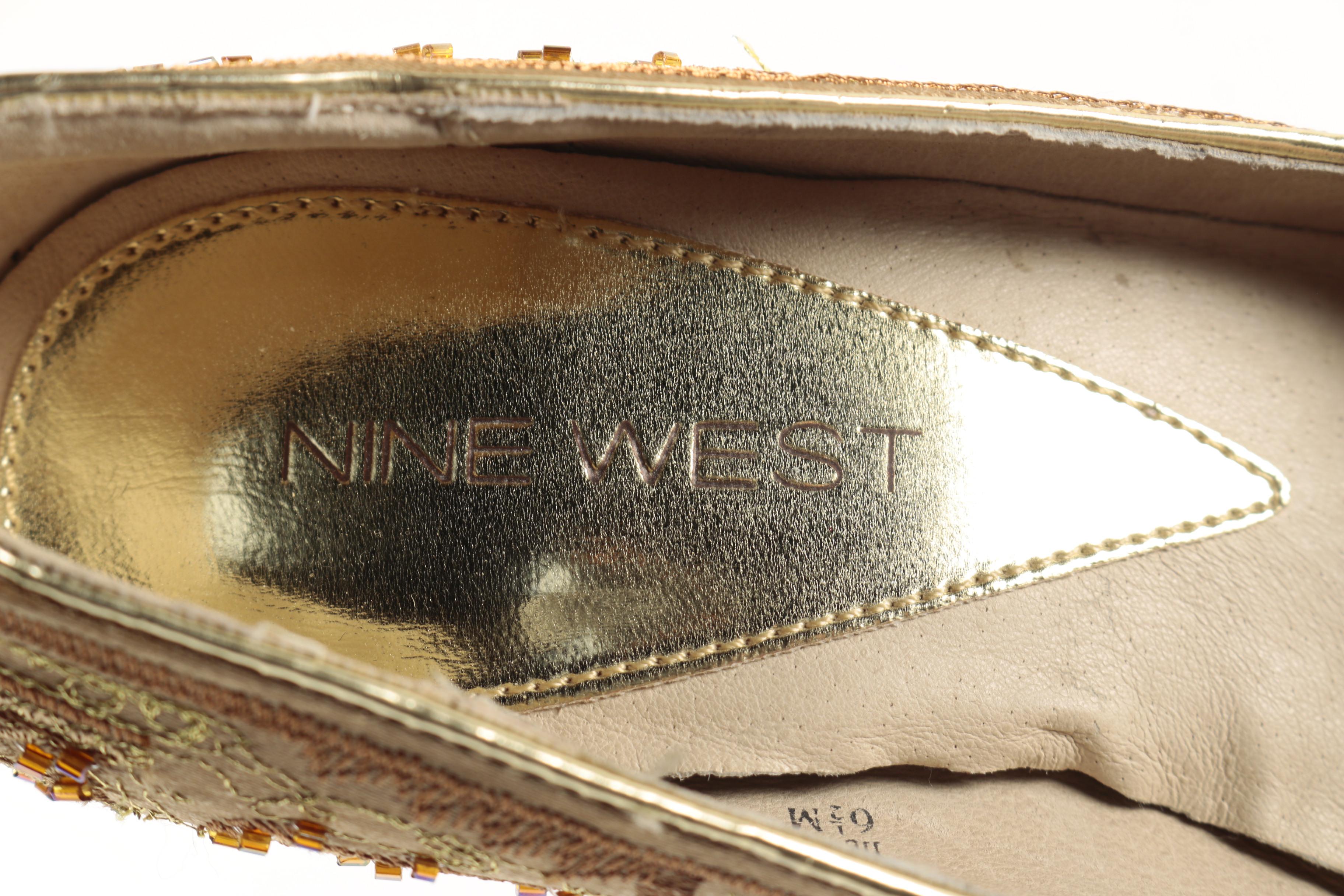 Three Pairs of Designer Heels Including Calvin Klein