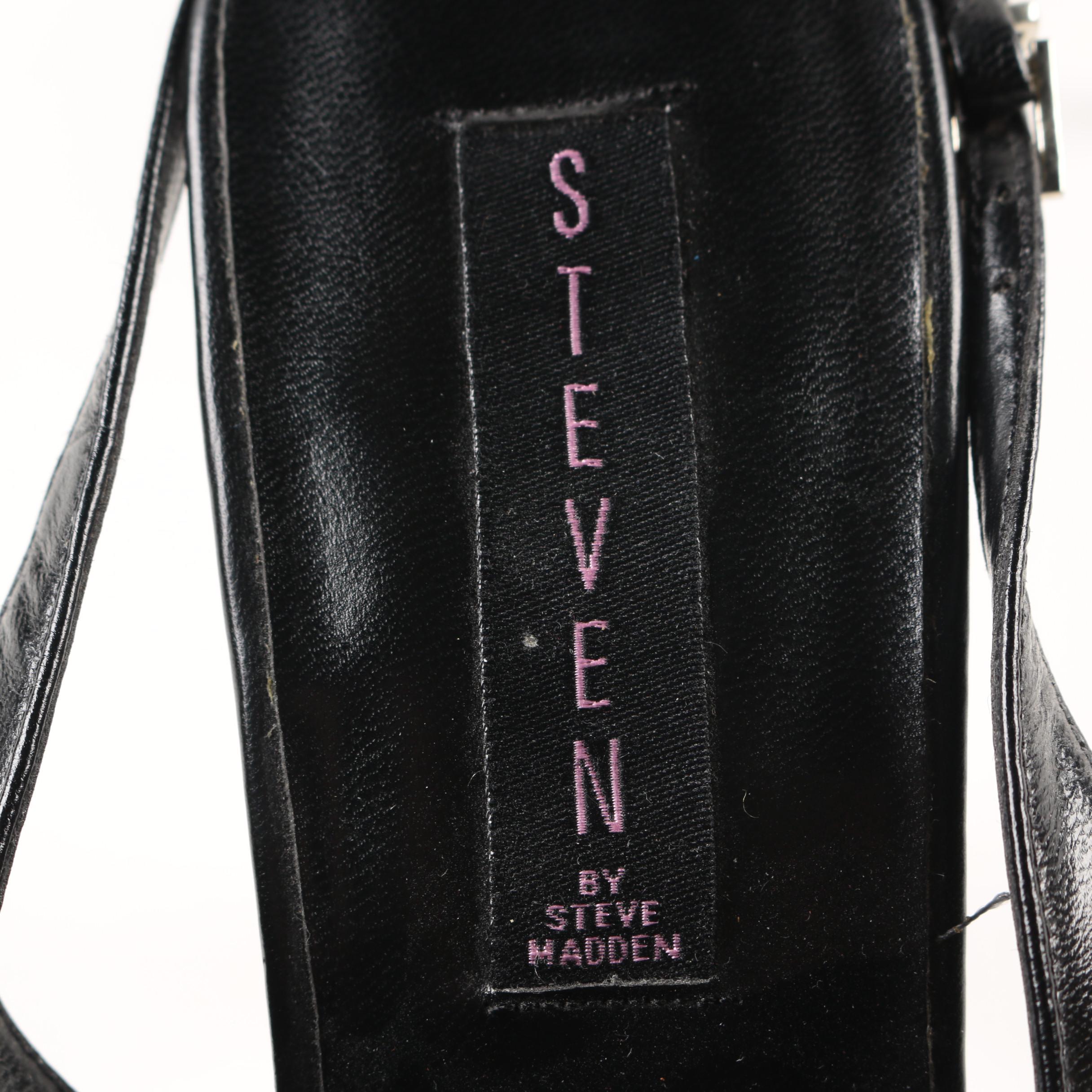 Three Pairs of Designer Heels Including Calvin Klein