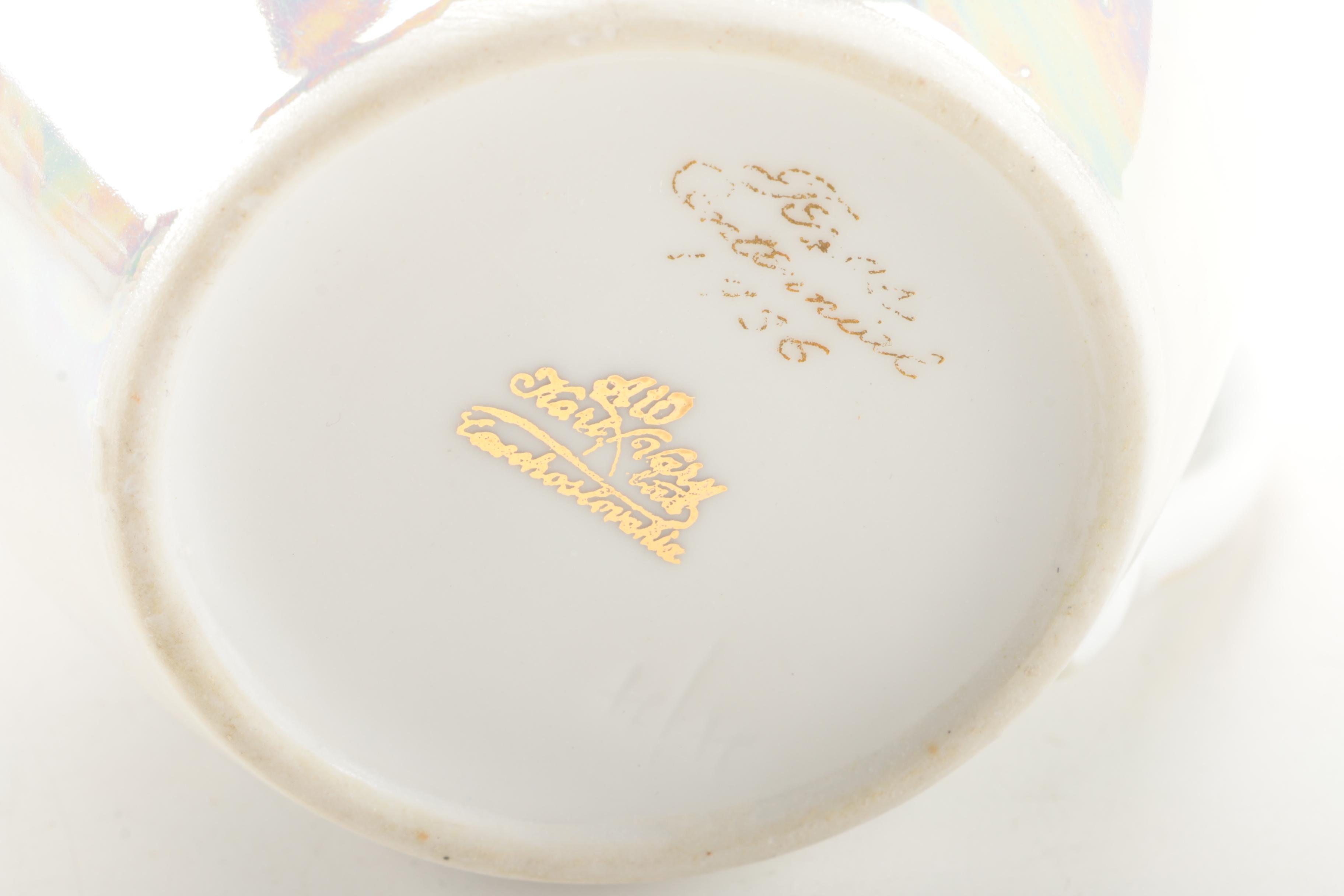 Vintage Hand Painted Serveware Including Noritake