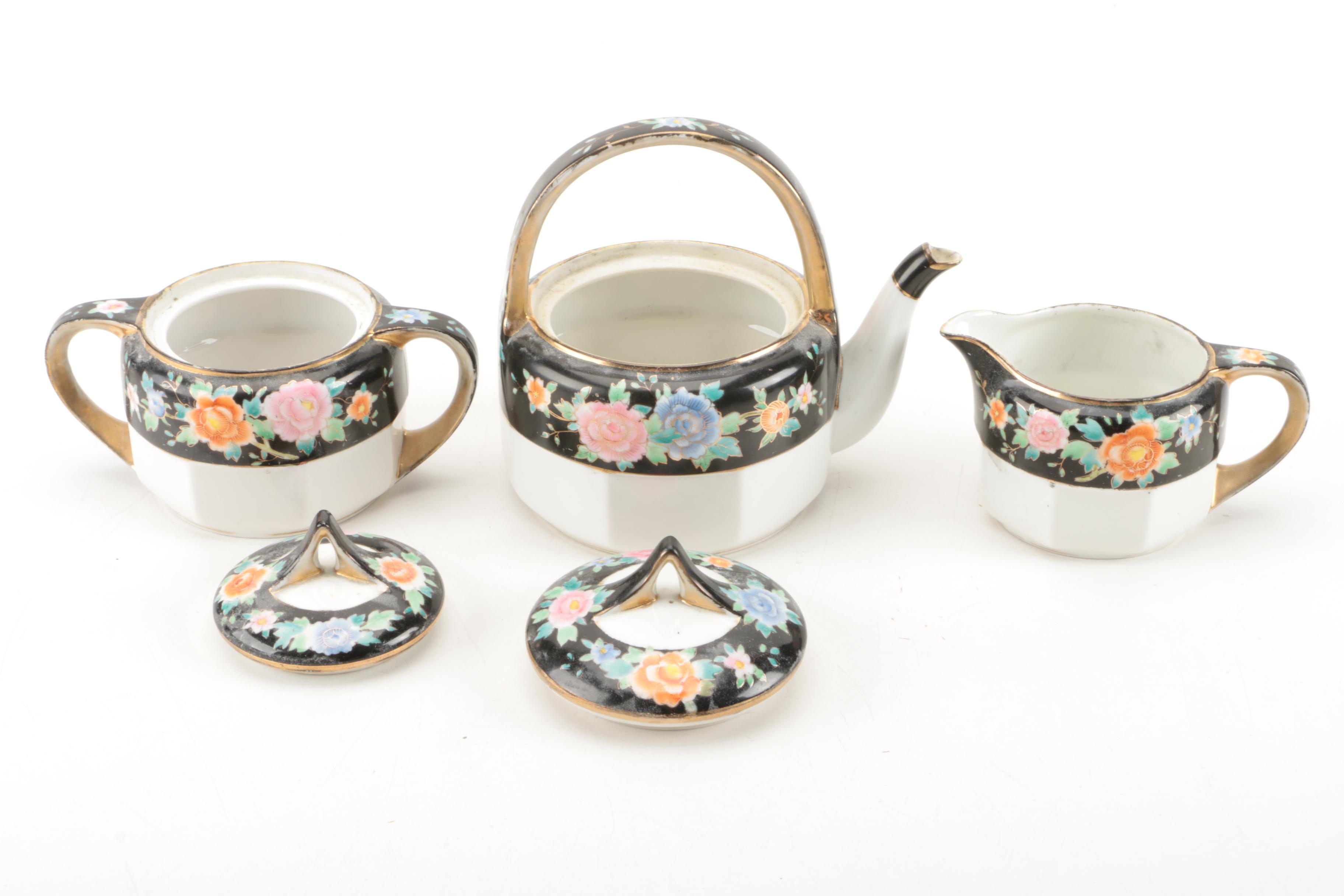 Vintage Hand Painted Serveware Including Noritake