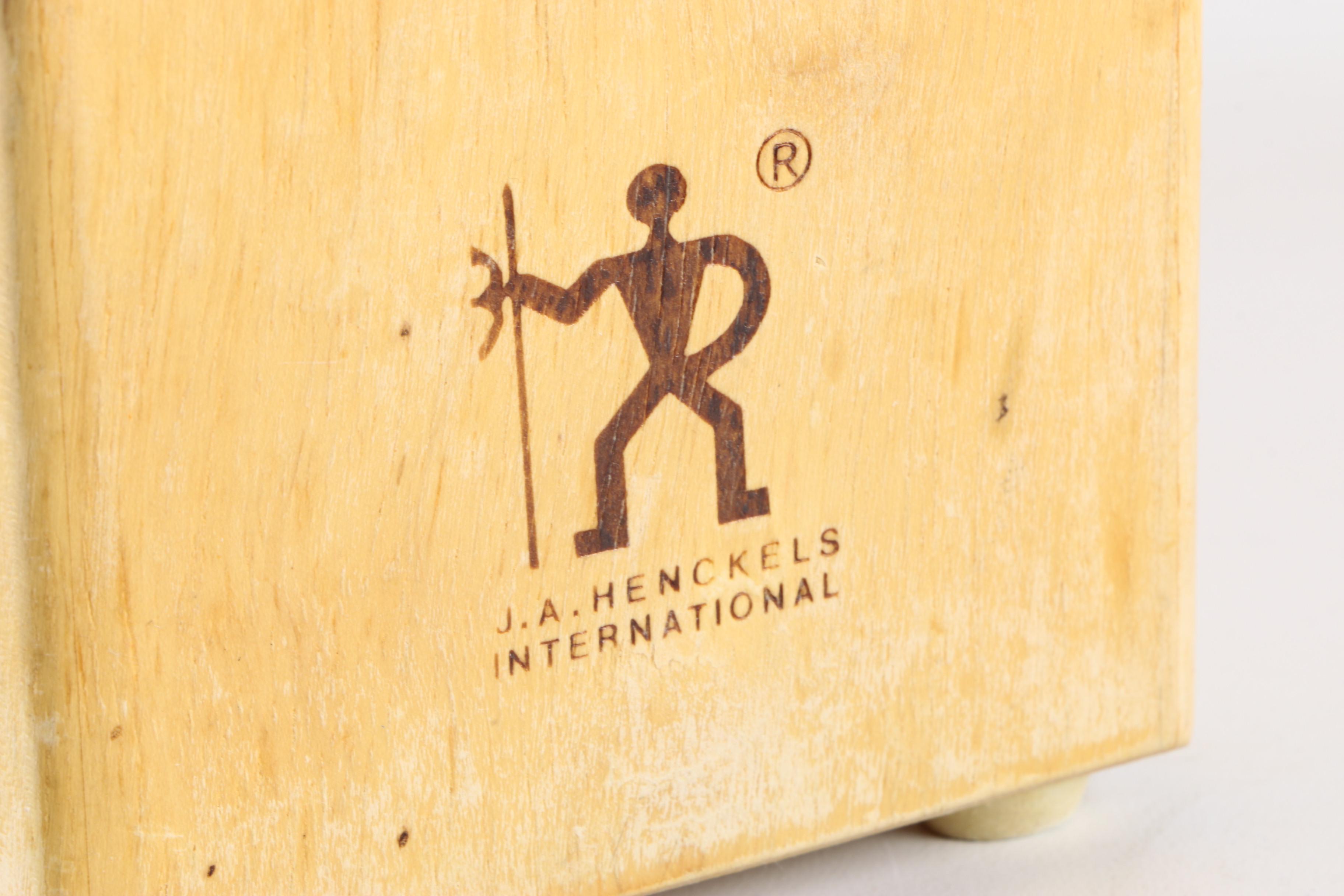 J.A. Henckels Kitchen Knife Set Including Scissors