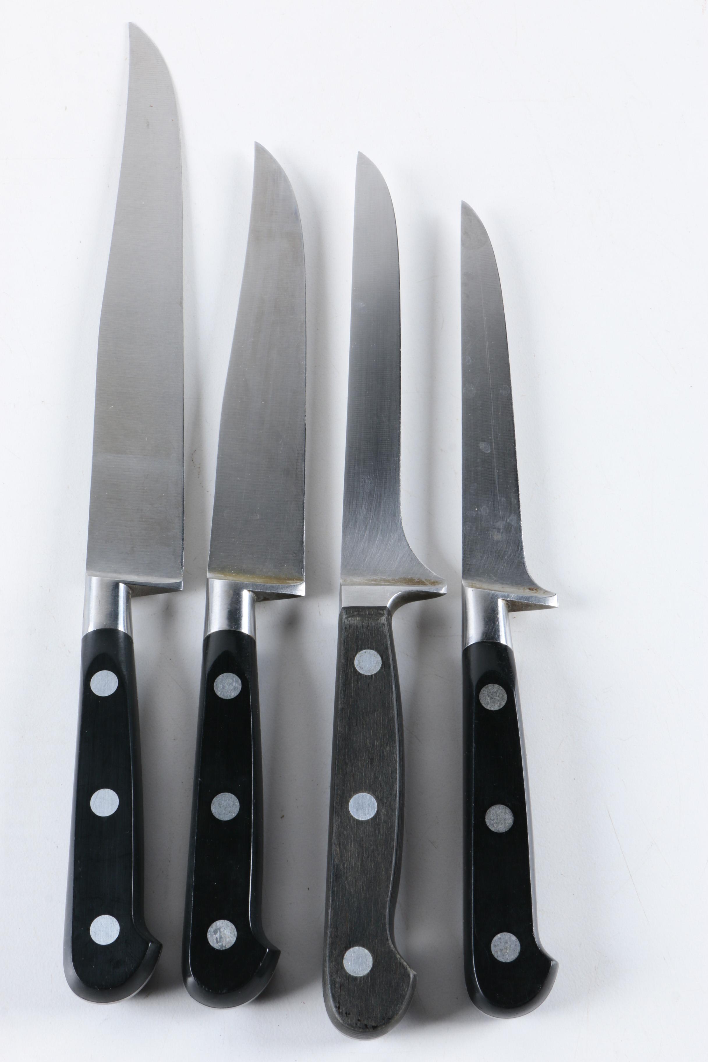 J.A. Henckels Kitchen Knife Set Including Scissors
