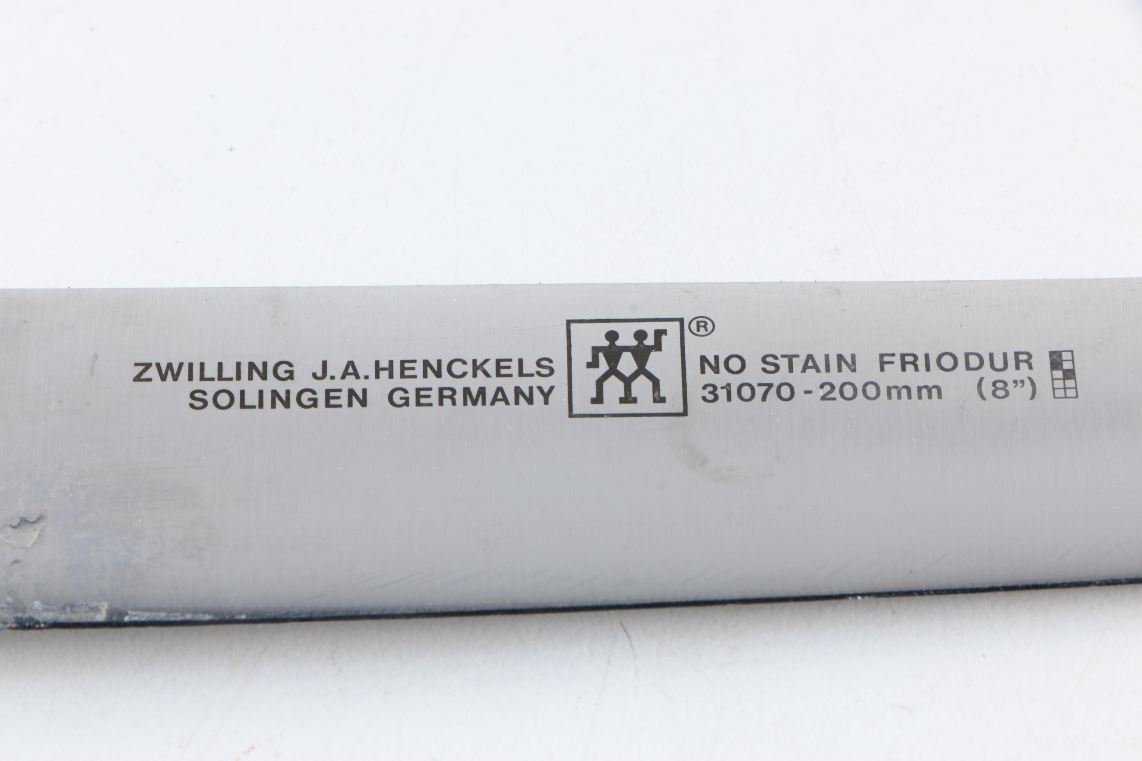 J.A. Henckels Kitchen Knife Set Including Scissors