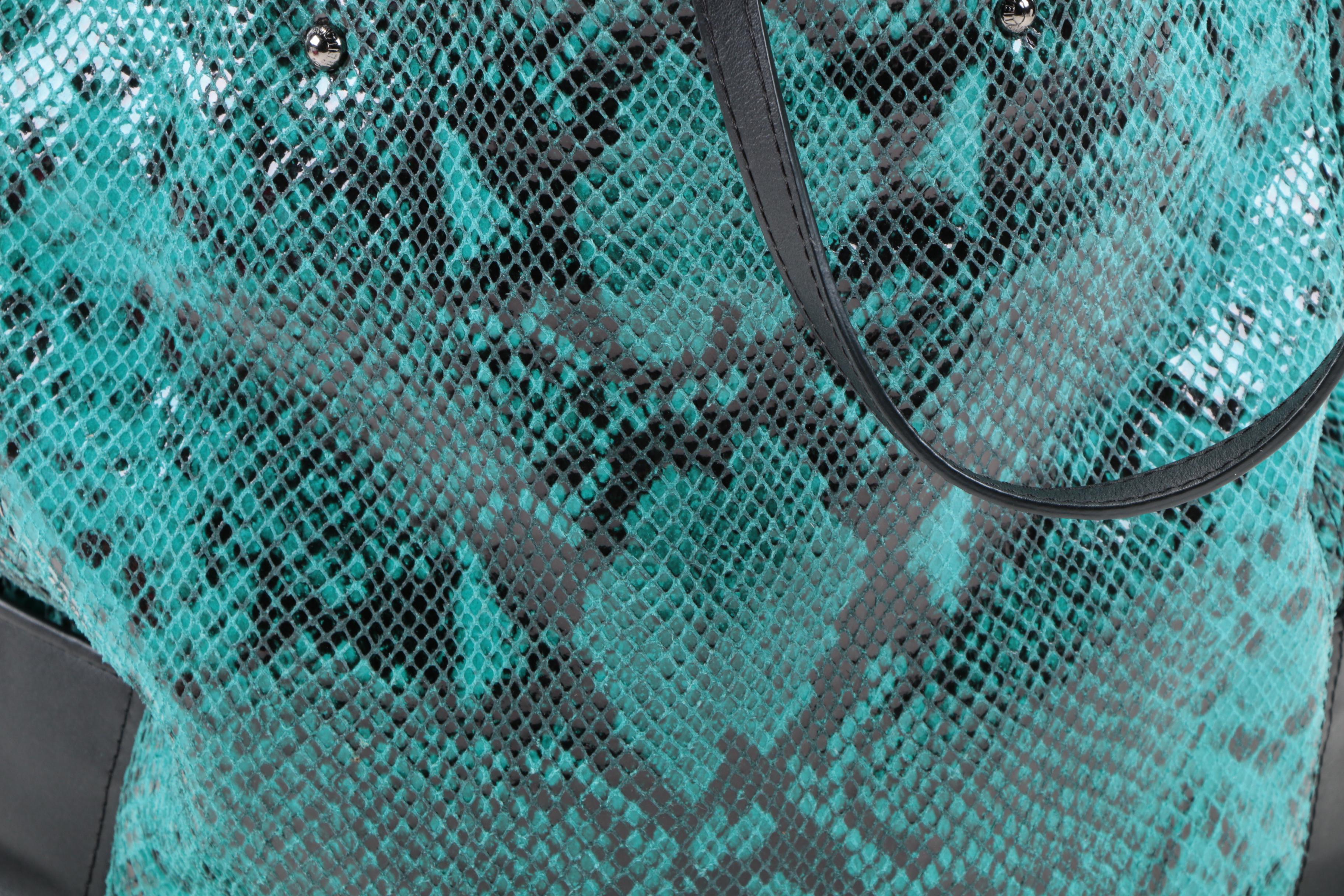 Stuart Weitzman Bismark Tote and Betseyville Frisky Lips Duffle Bag