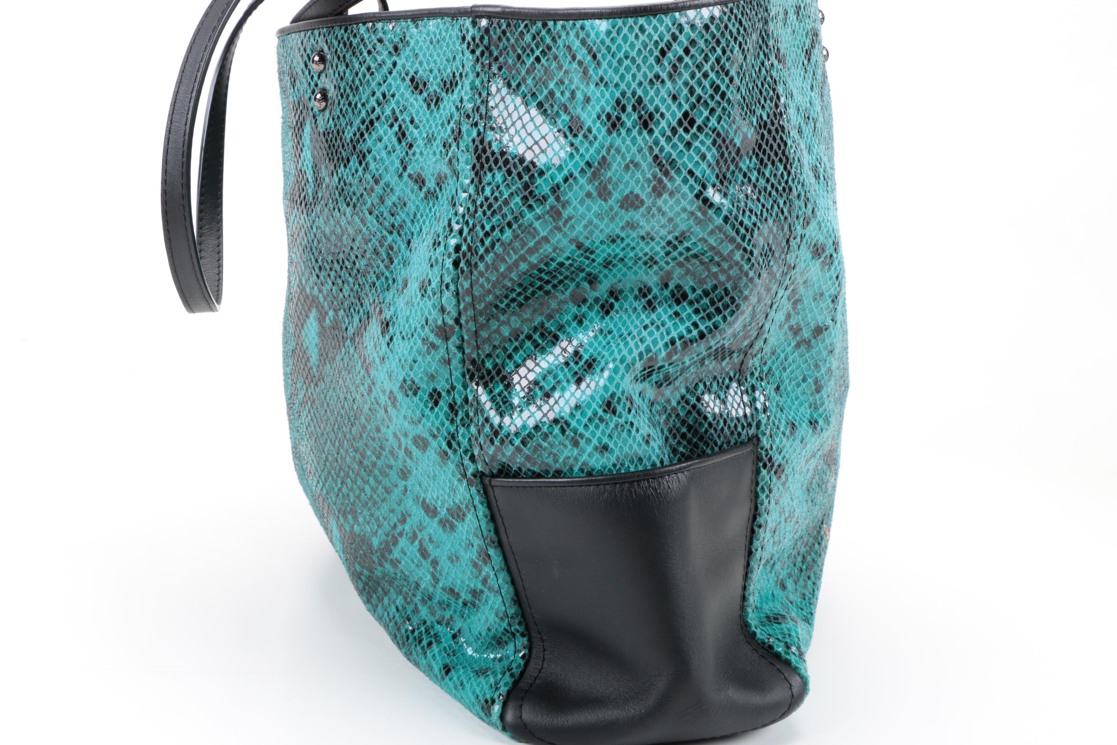 Stuart Weitzman Bismark Tote and Betseyville Frisky Lips Duffle Bag