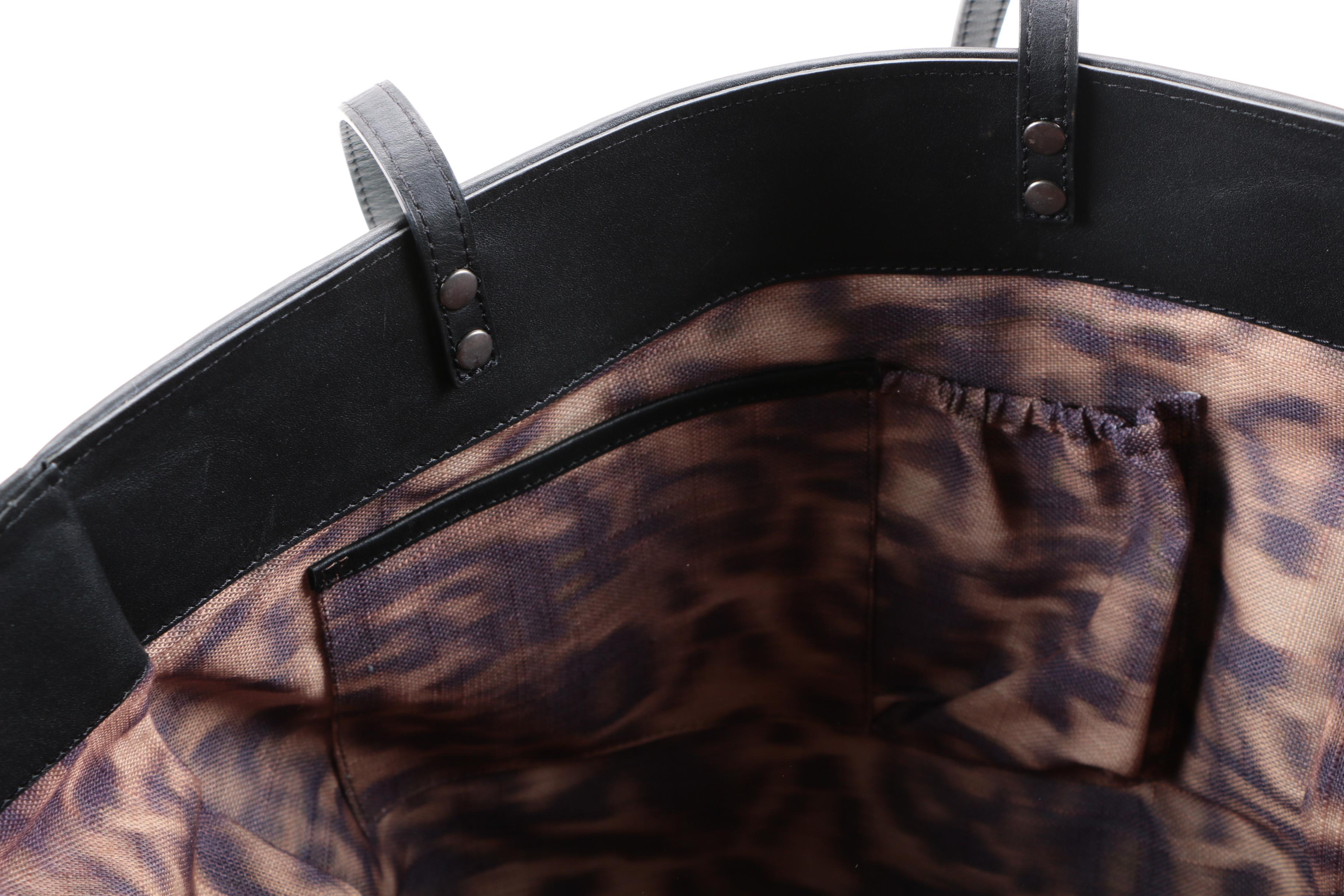 Stuart Weitzman Bismark Tote and Betseyville Frisky Lips Duffle Bag