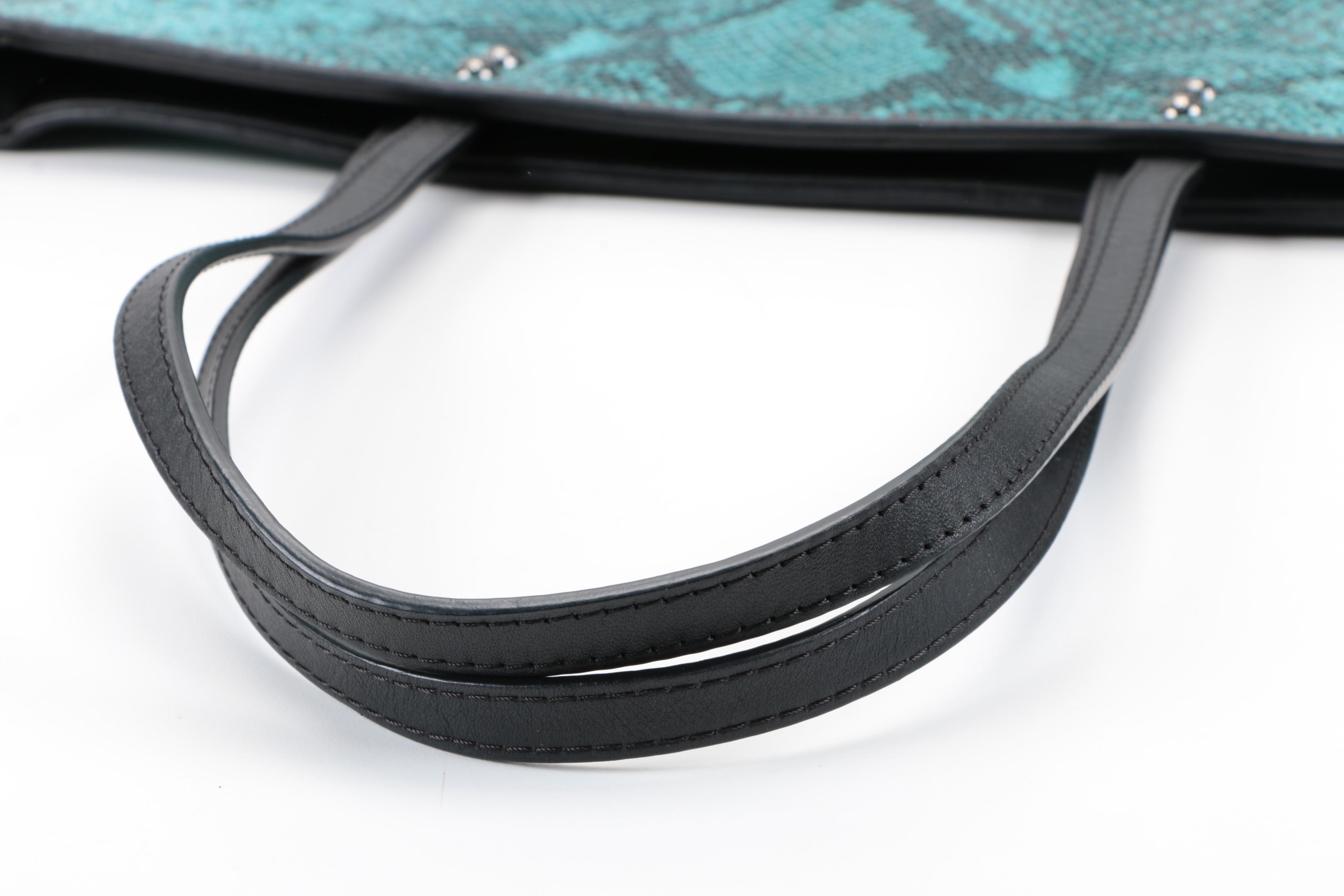 Stuart Weitzman Bismark Tote and Betseyville Frisky Lips Duffle Bag