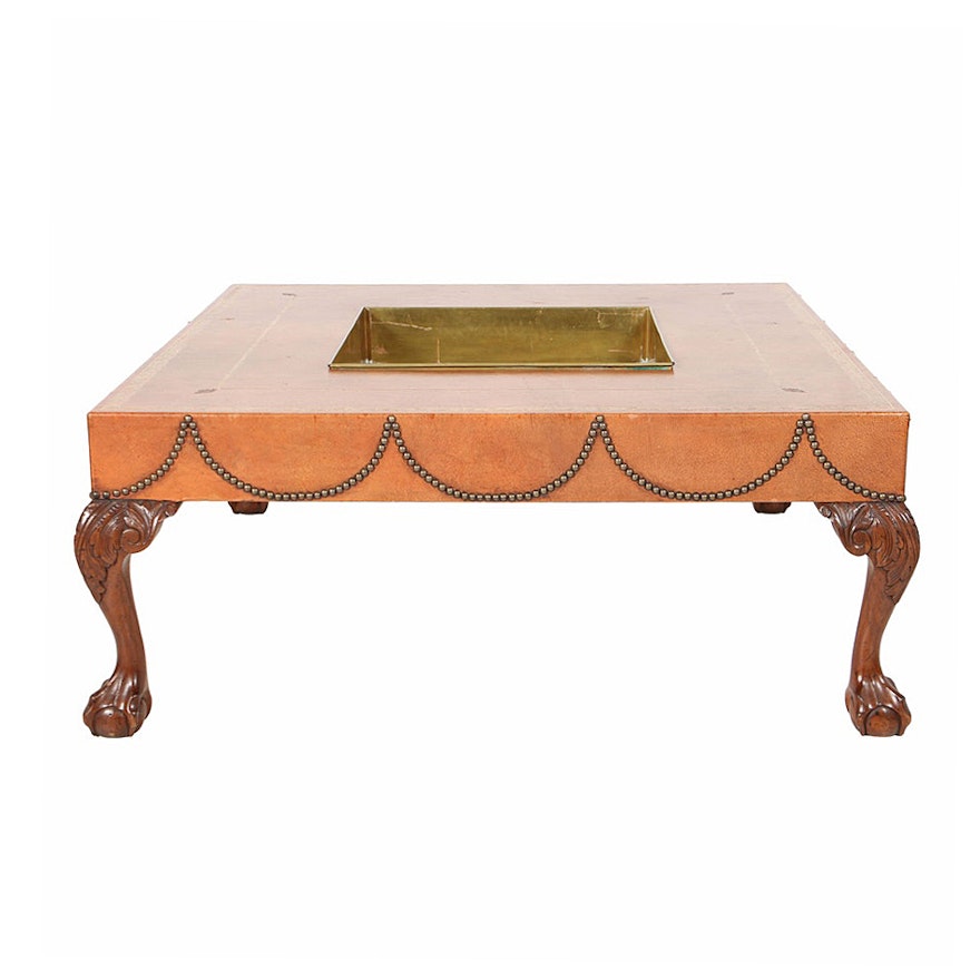 Chippendale Style Tray-Top Coffee Table from Wakefield-Scearce Galleries