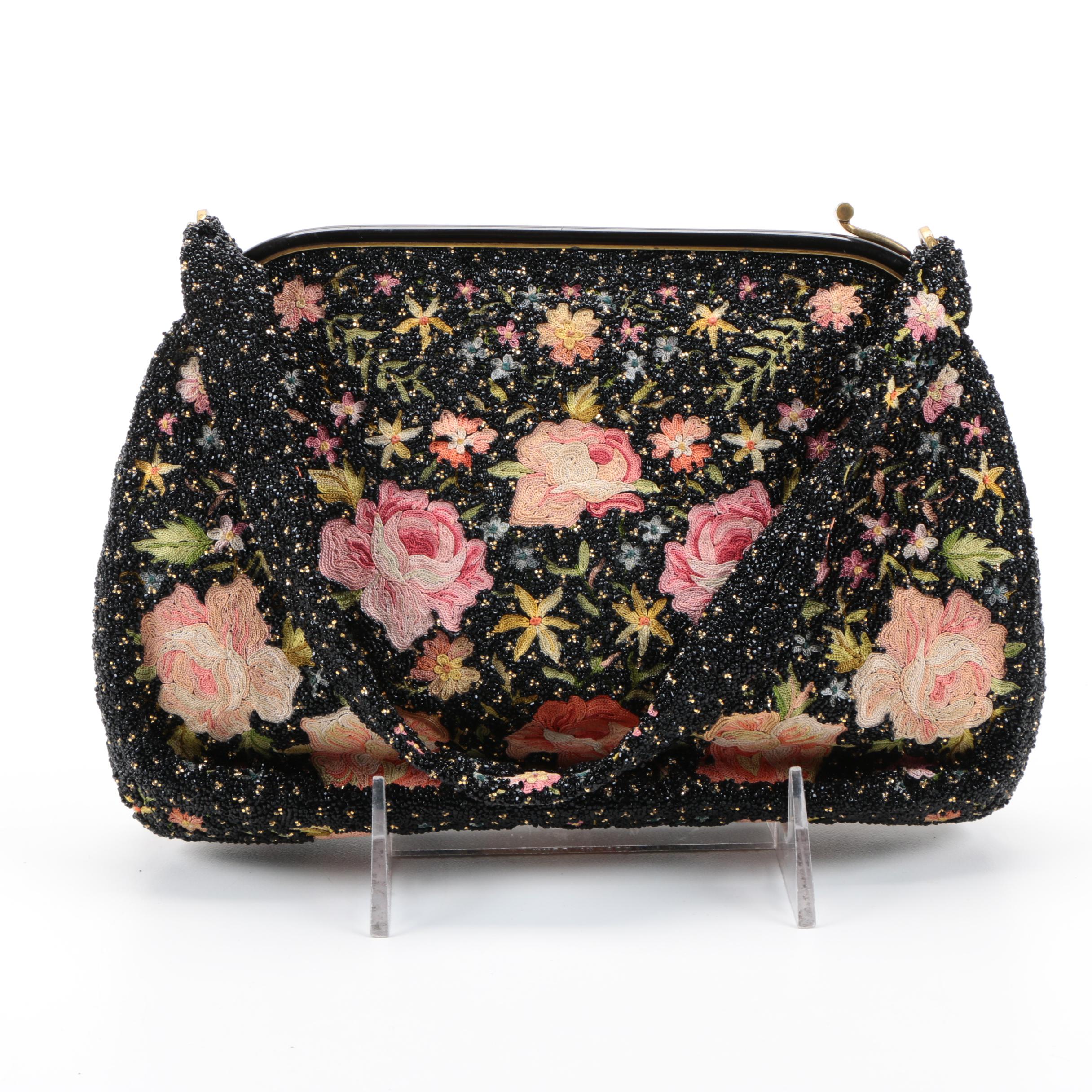 Vintage Pierre Breton for Saks Fifth Avenue Beaded Handbag