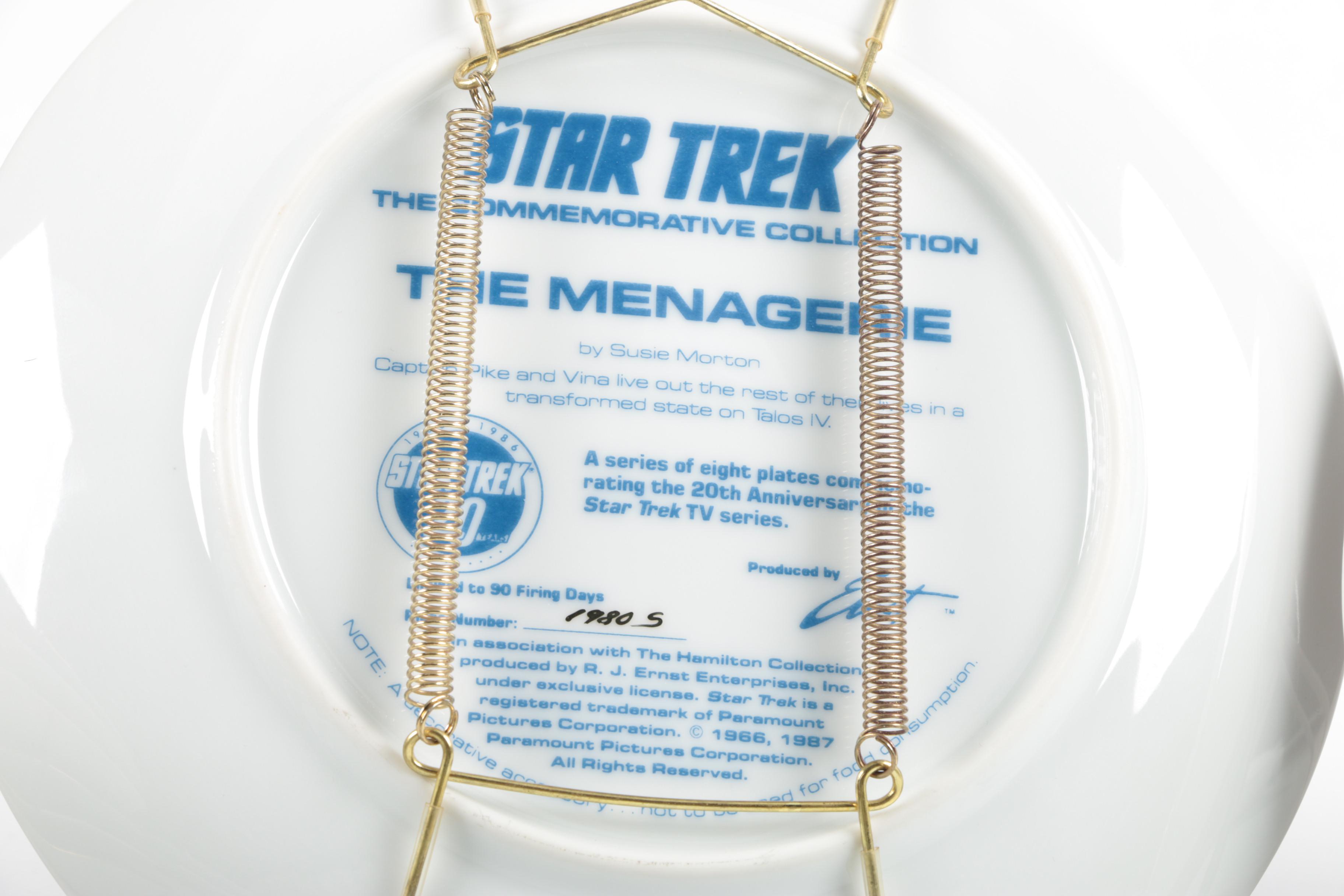 Star Trek Collectible Plates