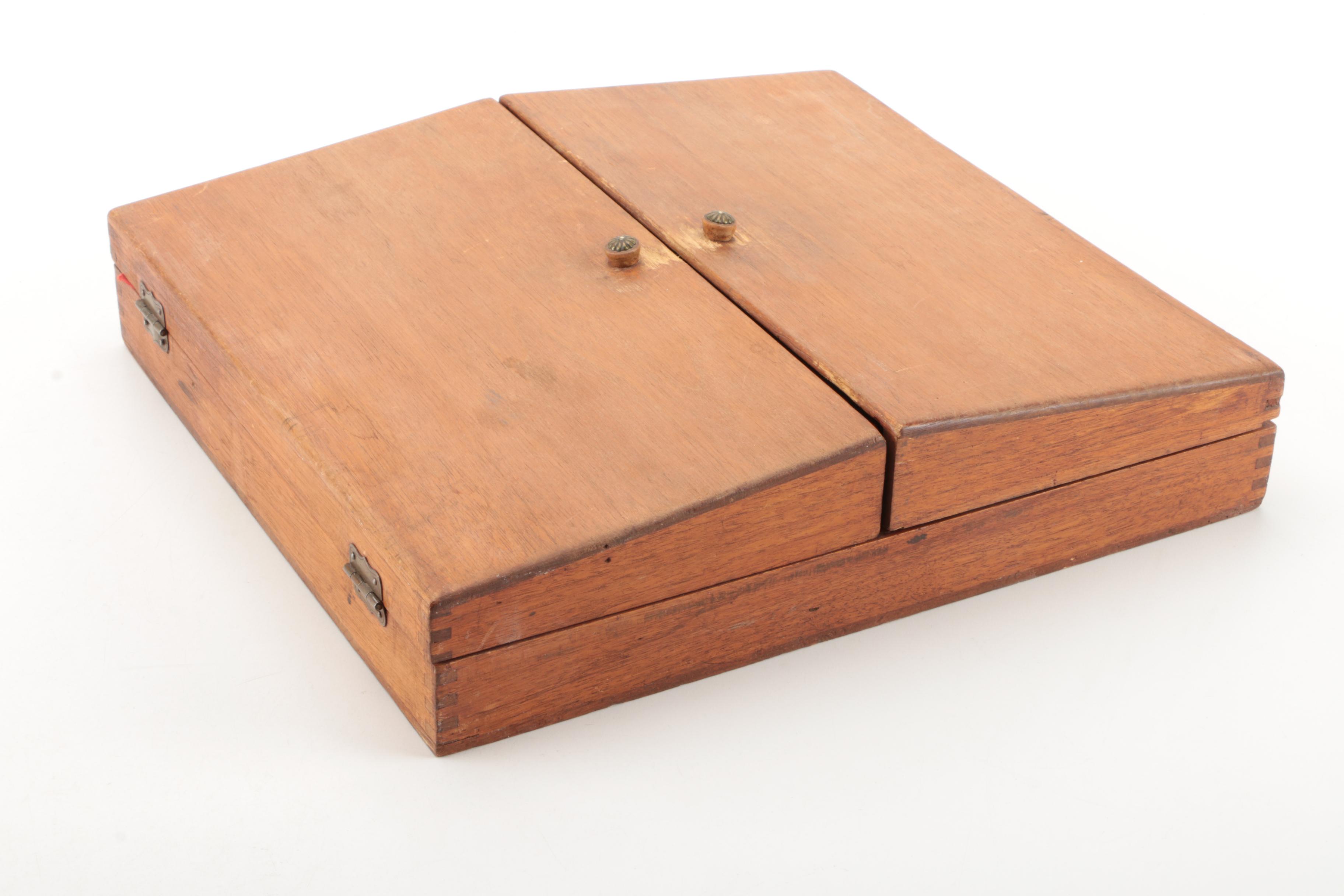 1847 Rogers Bros. and Wm. Rogers & Son Silver Plate Flatware with Chest