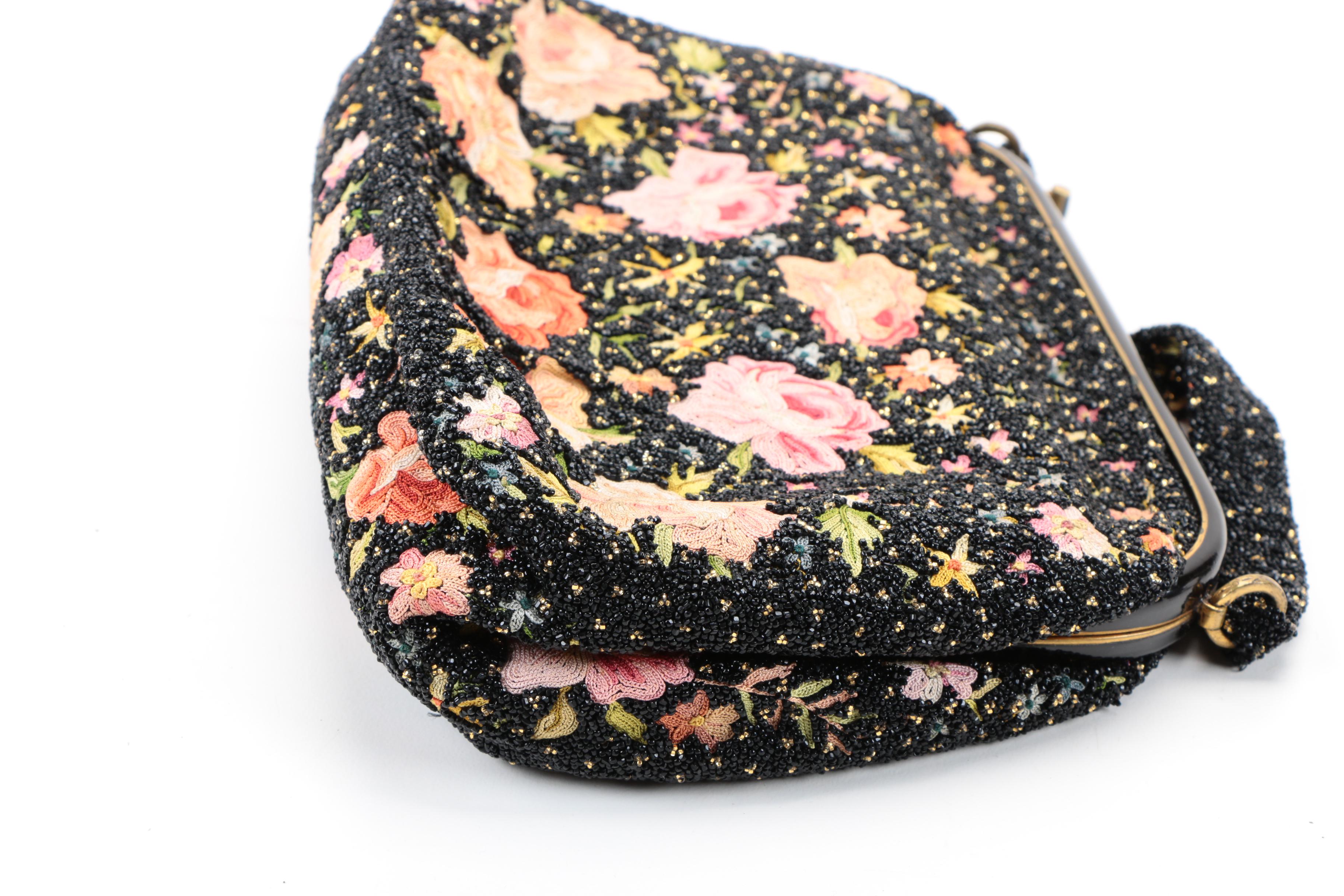 Vintage Pierre Breton for Saks Fifth Avenue Beaded Handbag