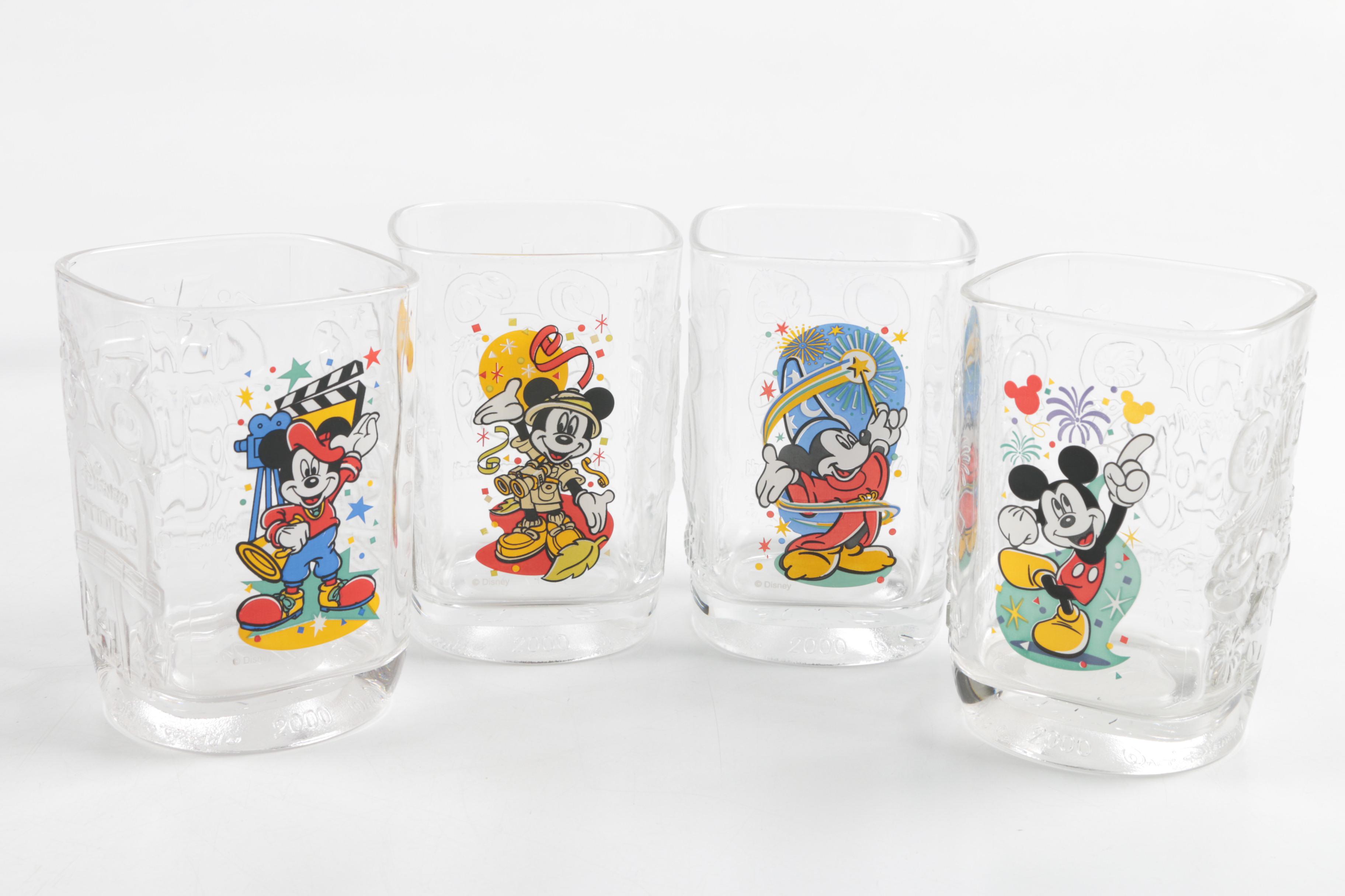 Commemorative Disney Pitcher and Glasses