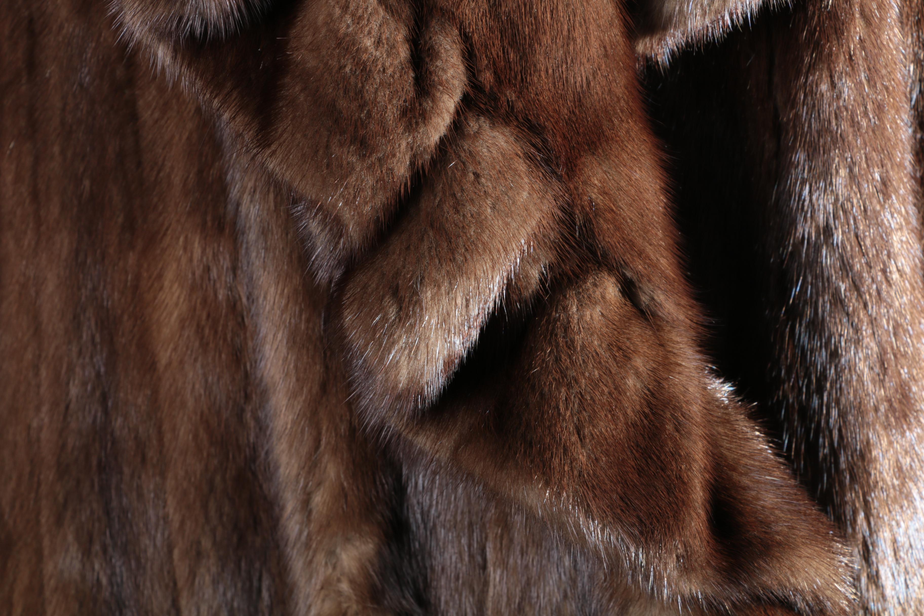 Women's Mink Fur Coat by Sakowitz