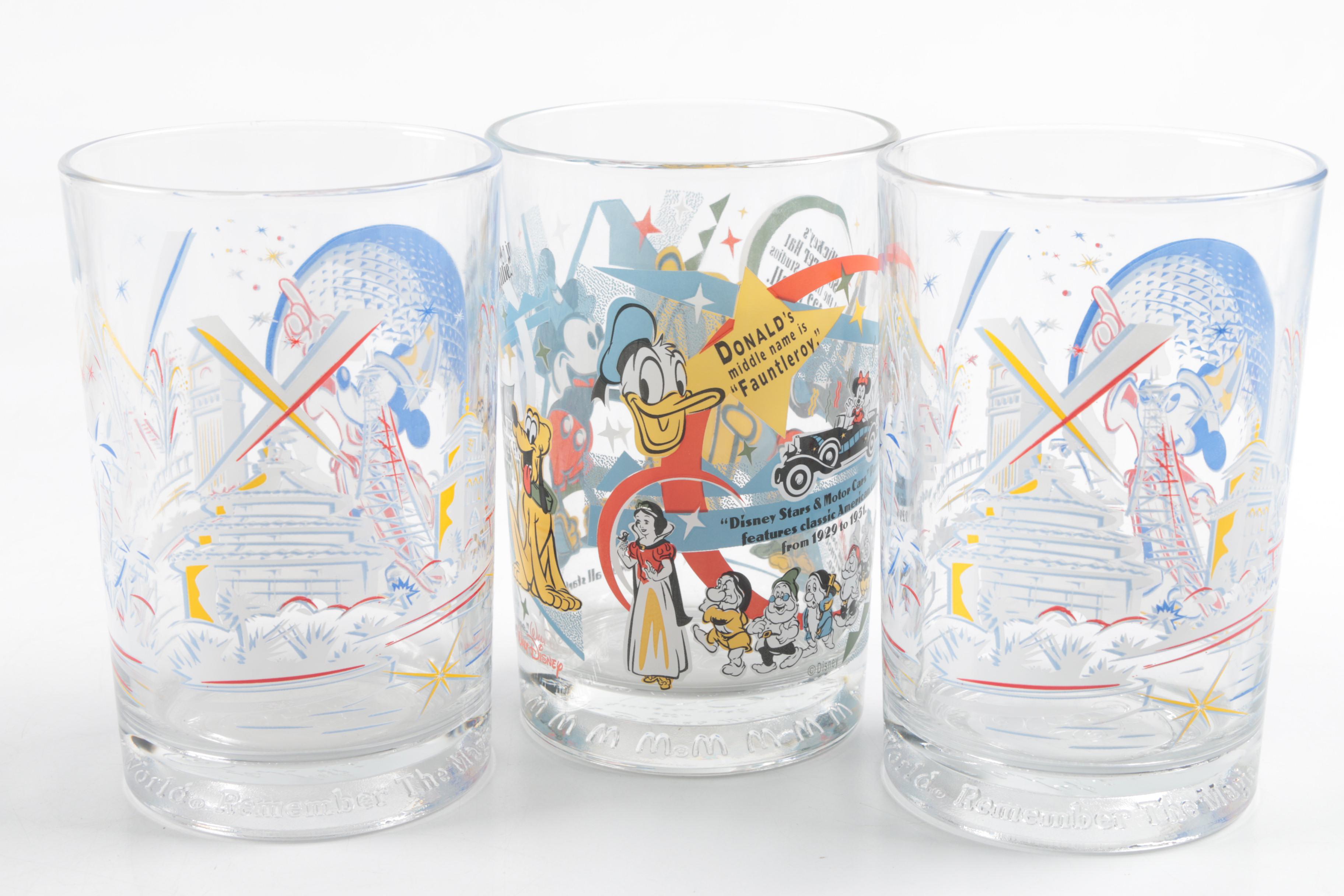 Commemorative Disney Pitcher and Glasses