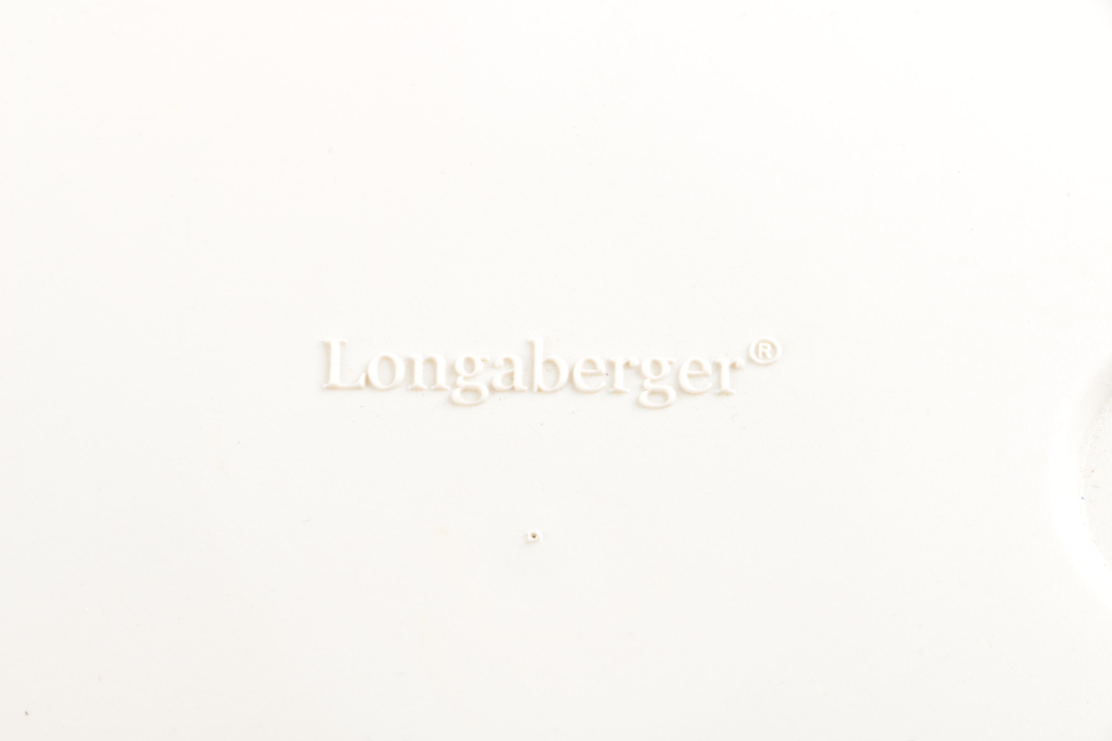 Longaberger Baskets and Lunch Bag and a Fabric Dopp Kit