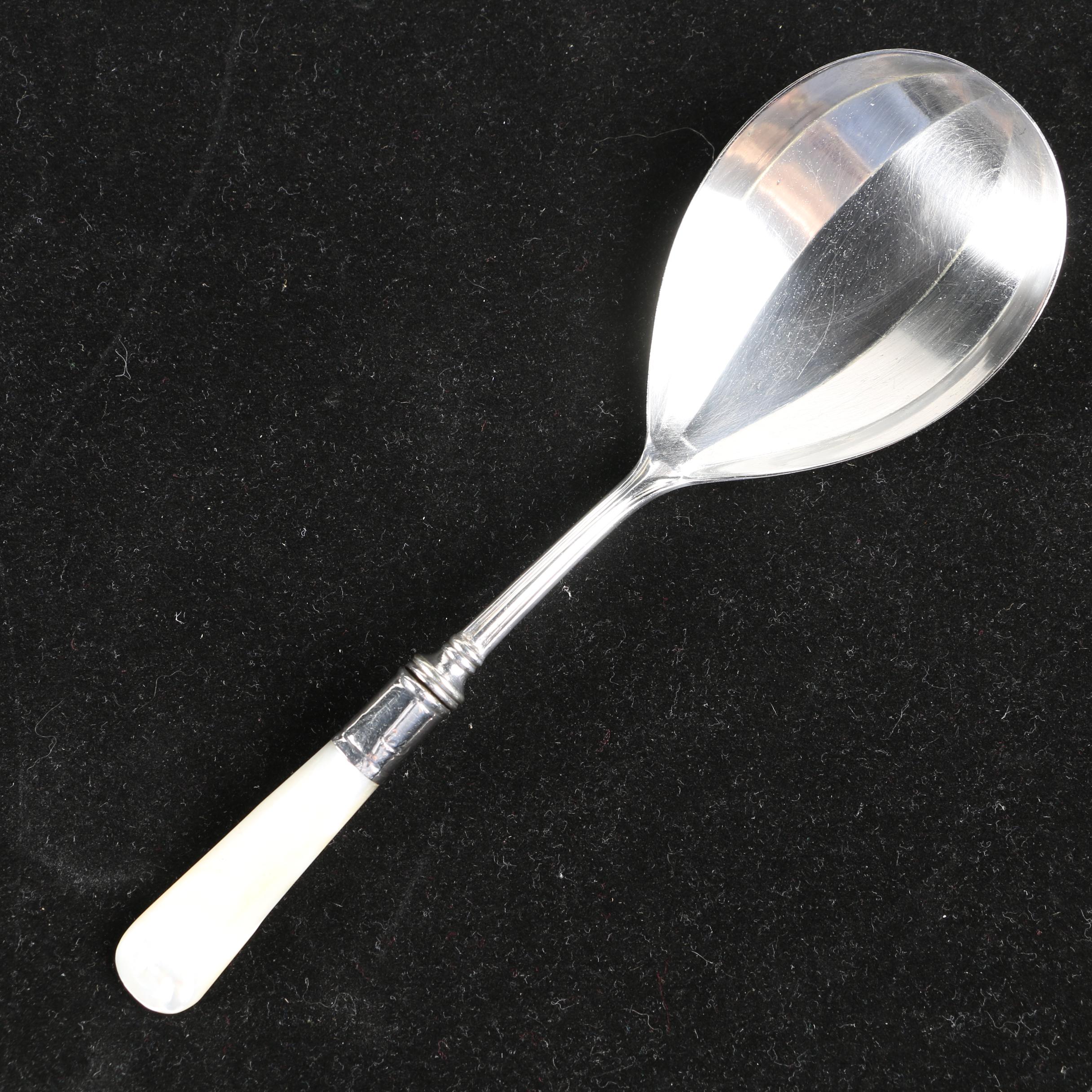 Gorham "King Edward" Sterling Tablespoon with Griffin Cutlery Works Spoon