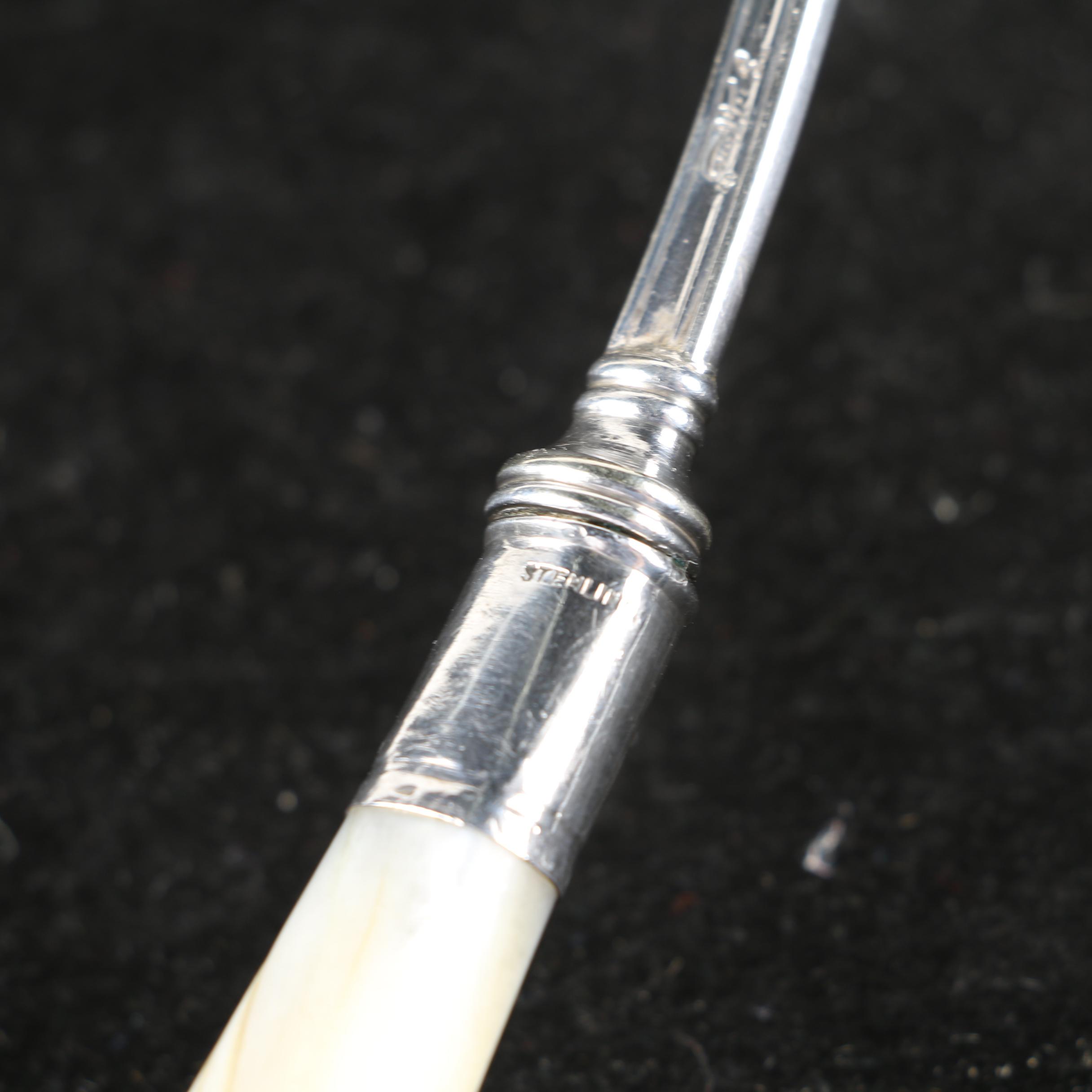 Gorham "King Edward" Sterling Tablespoon with Griffin Cutlery Works Spoon