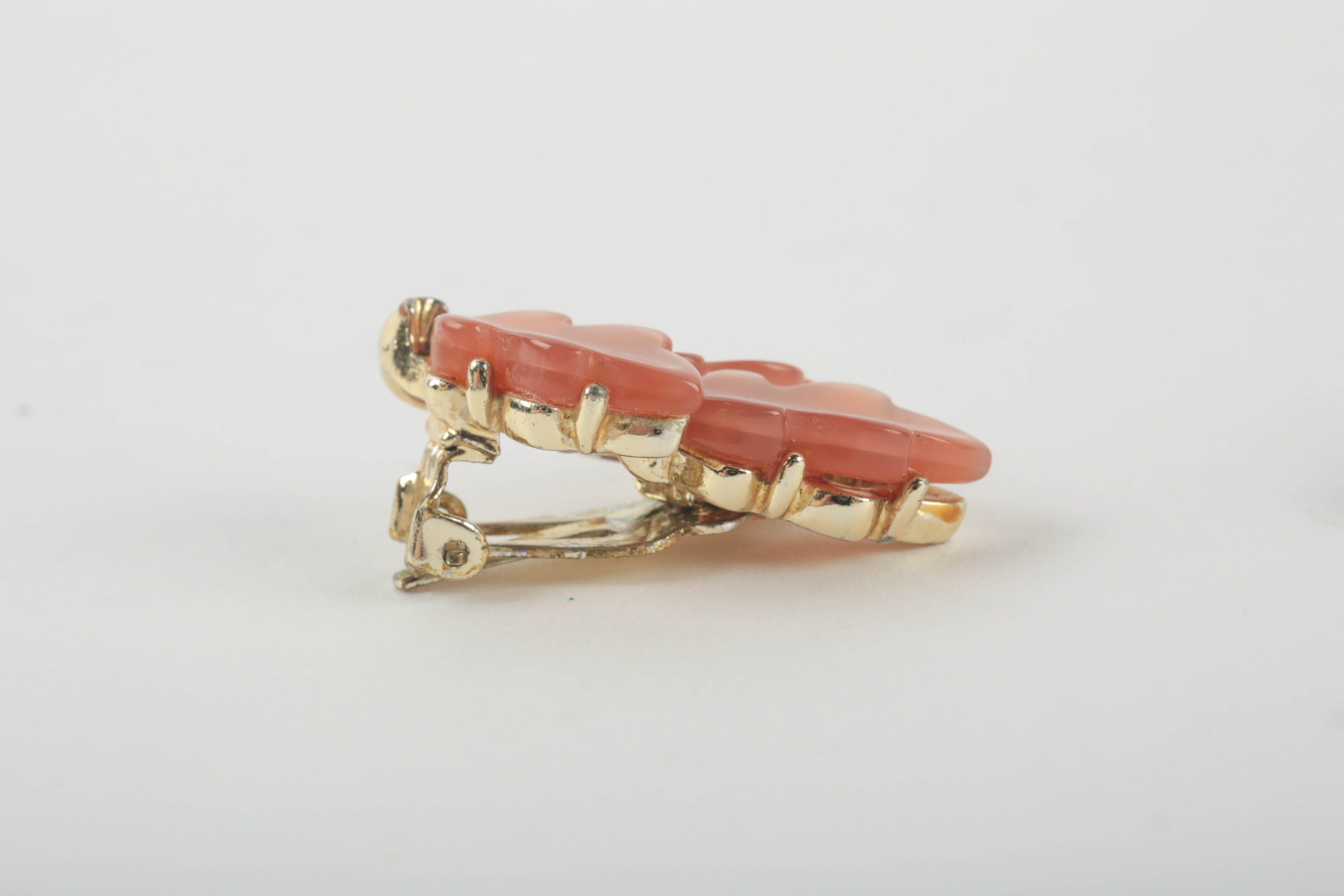 Vintage Trifari and Lisner Costume Earrings