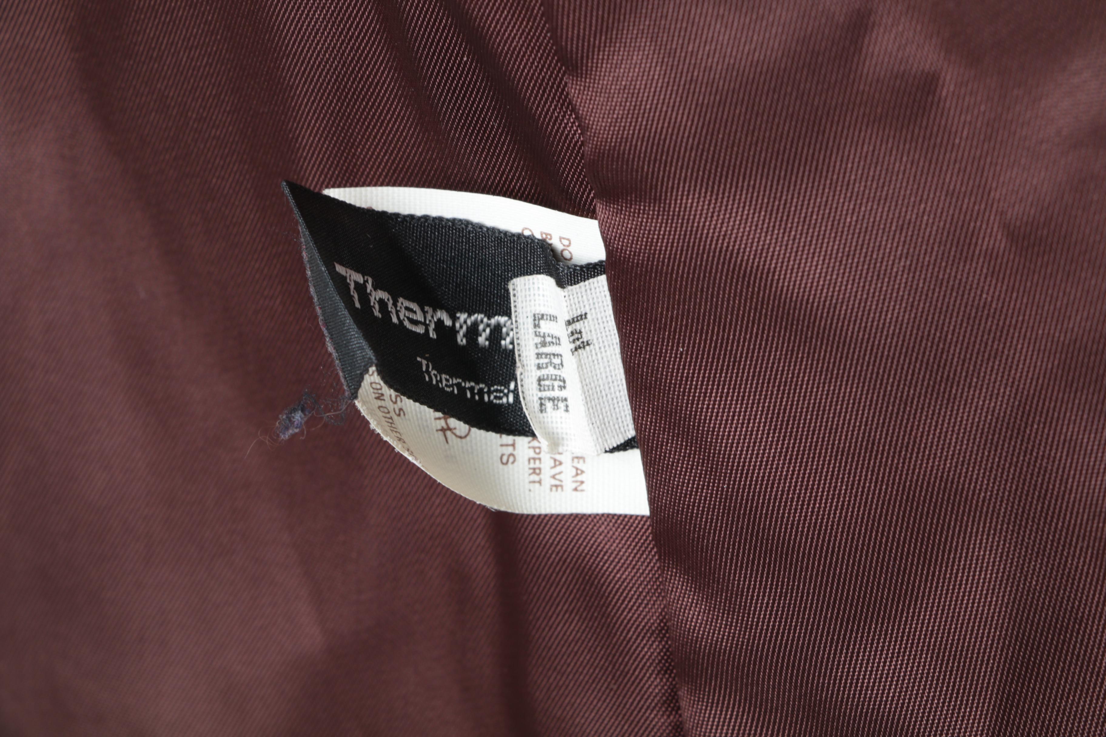 Leather and Fox Fur Overcoat