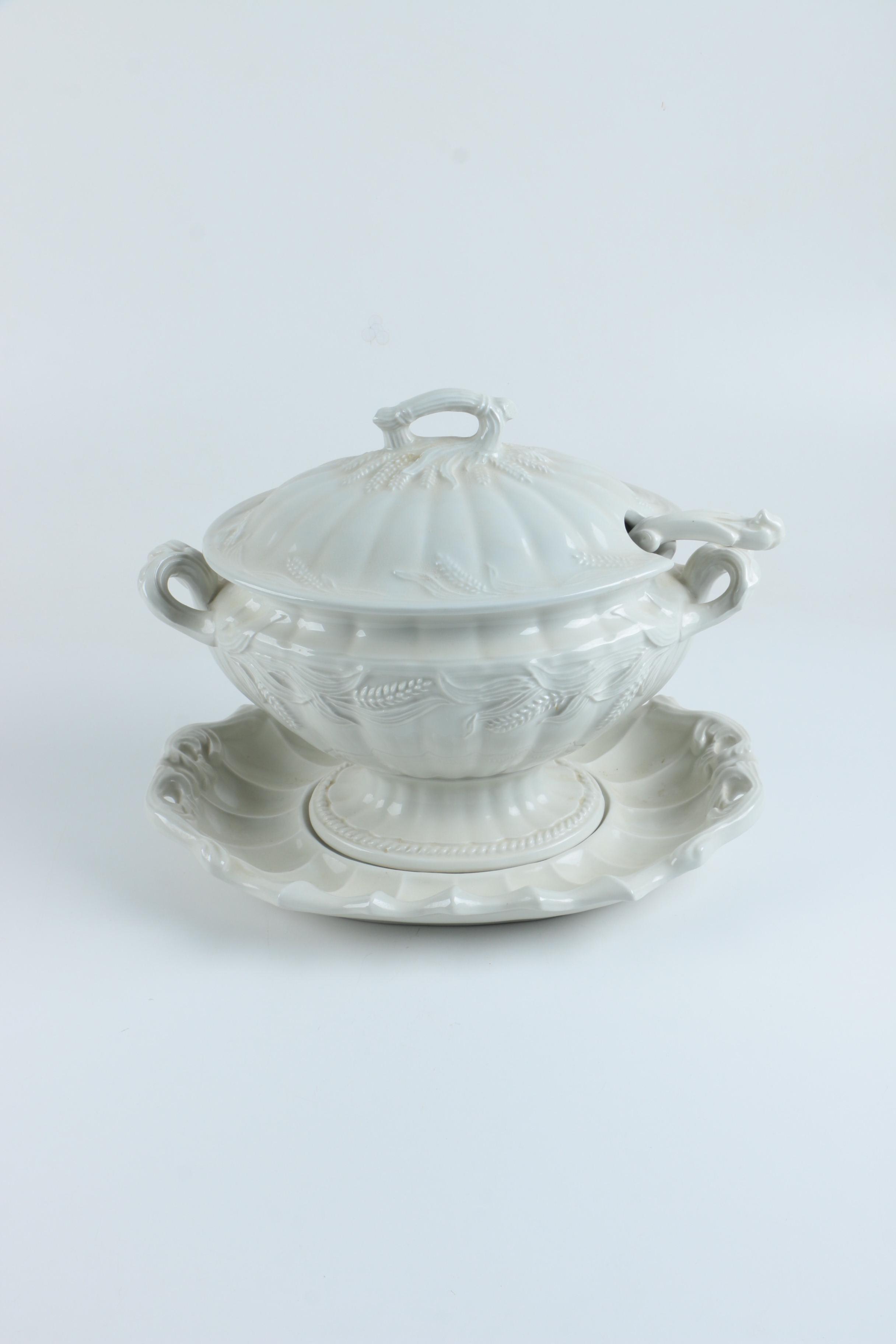 Red Cliff "Wheat" Ironstone Tureen