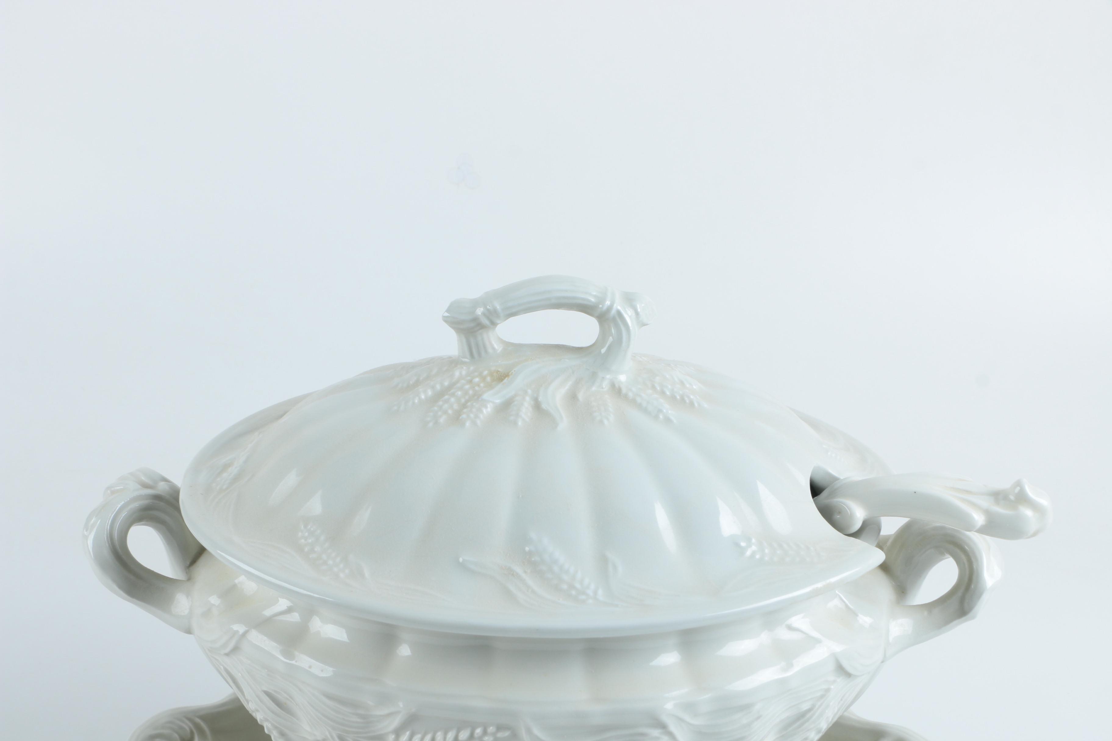 Red Cliff "Wheat" Ironstone Tureen