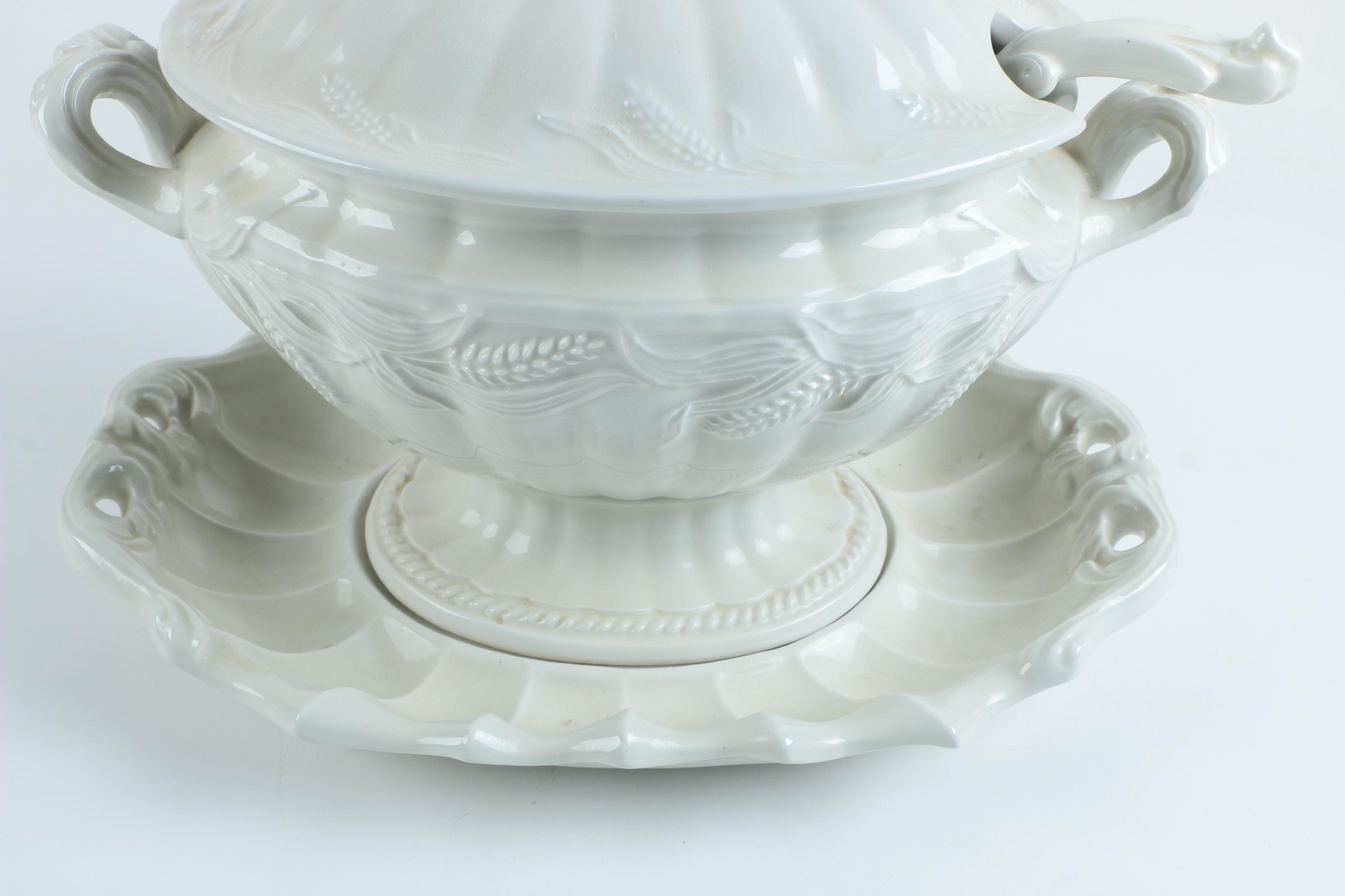 Red Cliff "Wheat" Ironstone Tureen