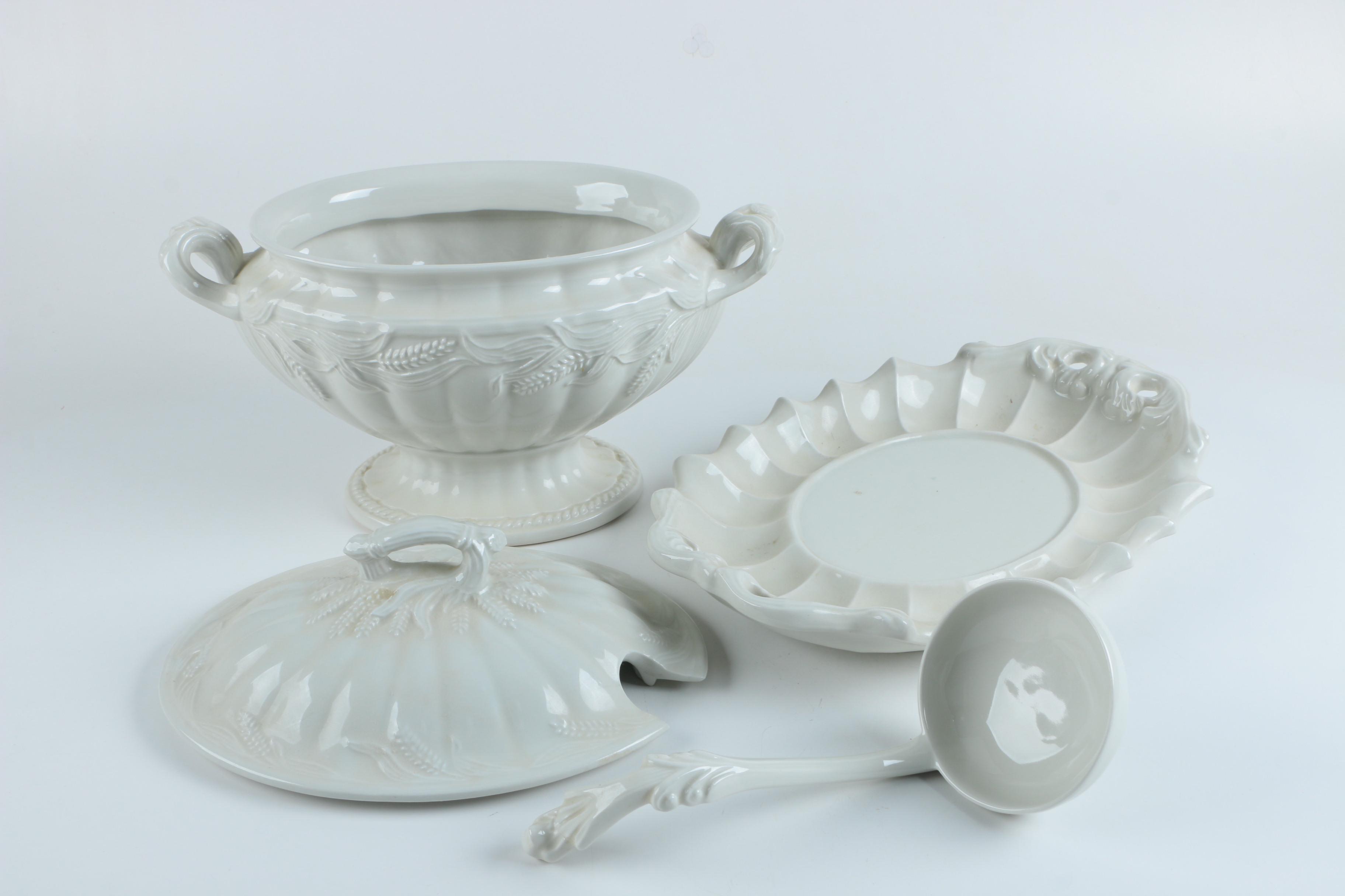 Red Cliff "Wheat" Ironstone Tureen