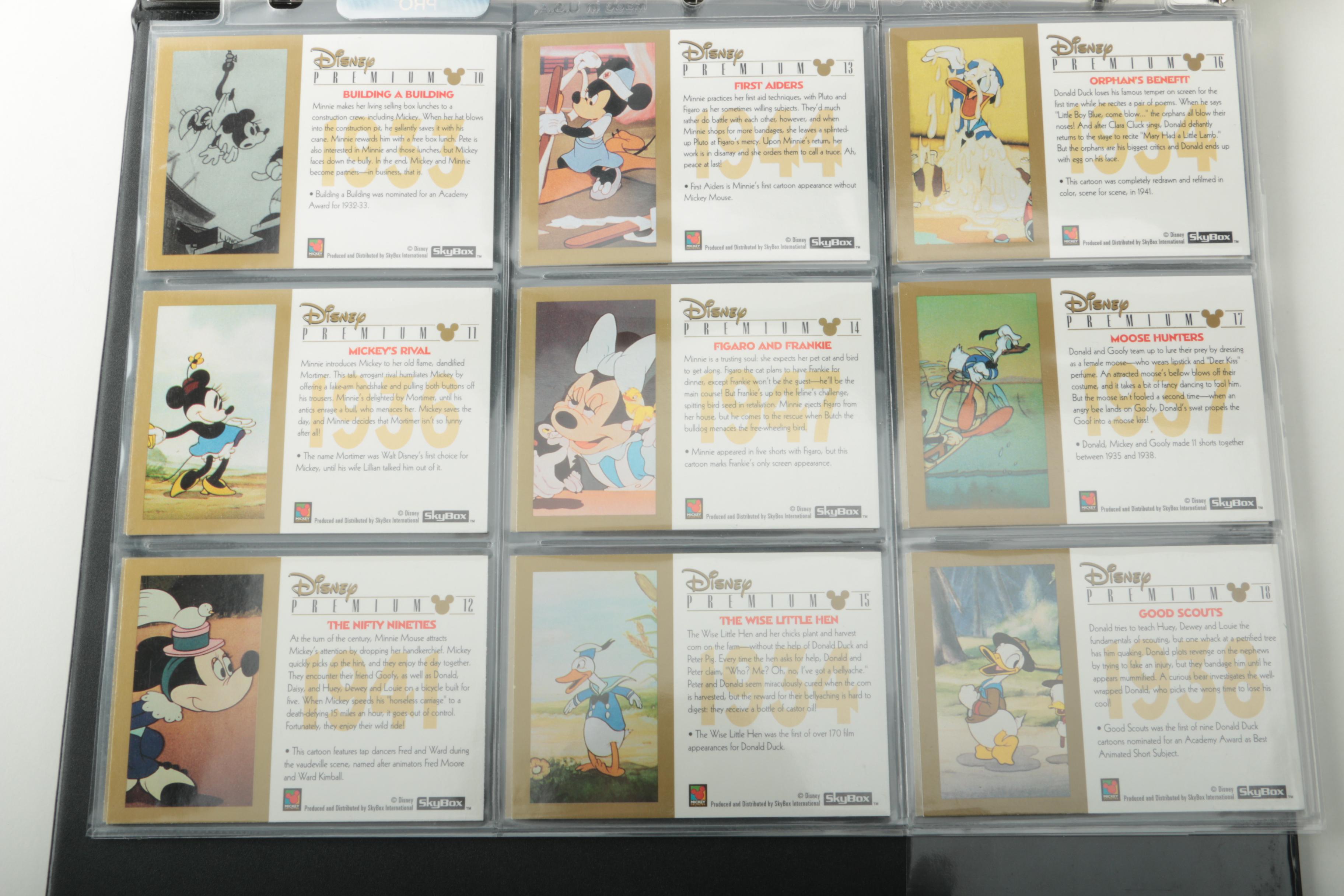 1995 SkyBox "Disney Premium" Trading Cards