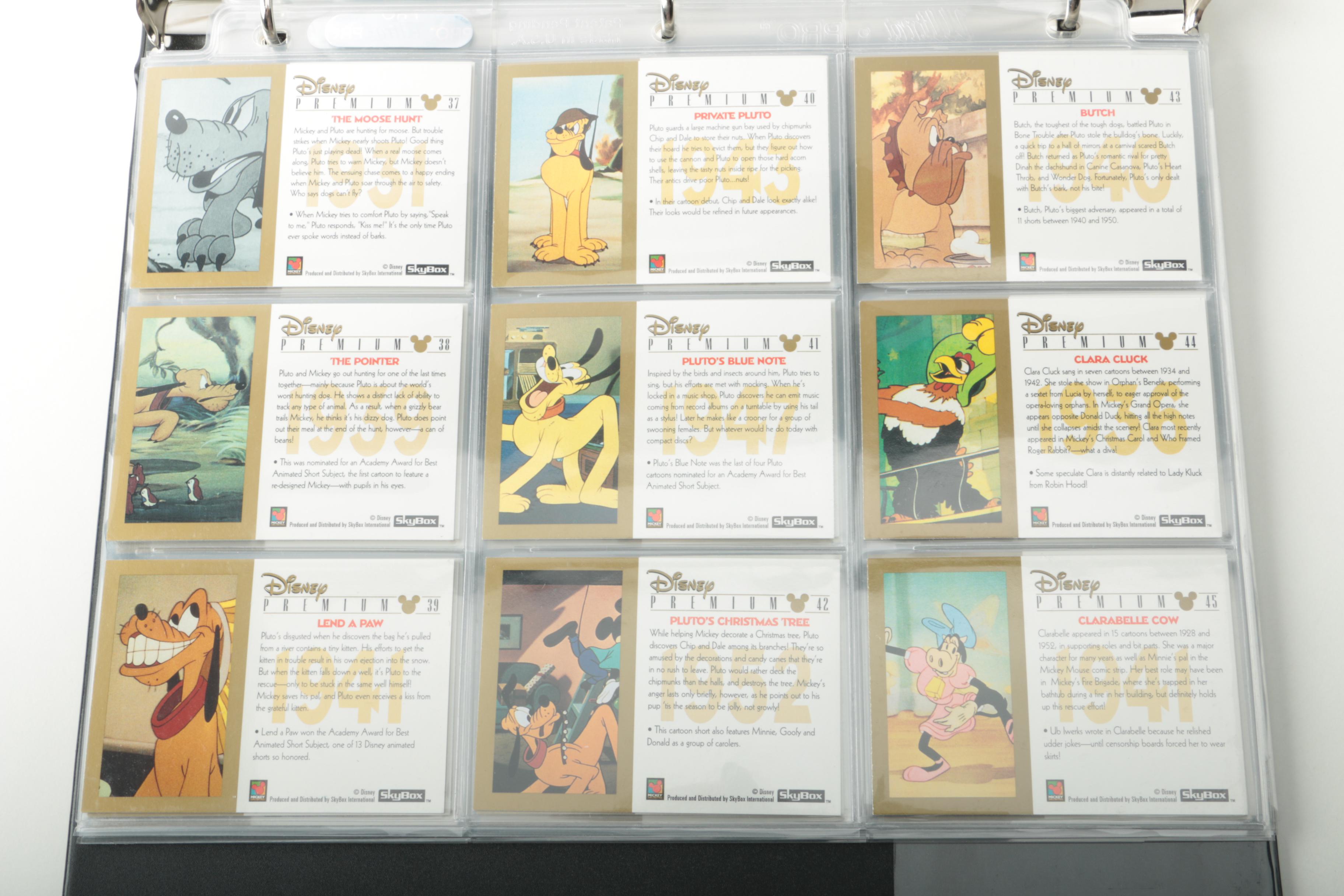 1995 SkyBox "Disney Premium" Trading Cards