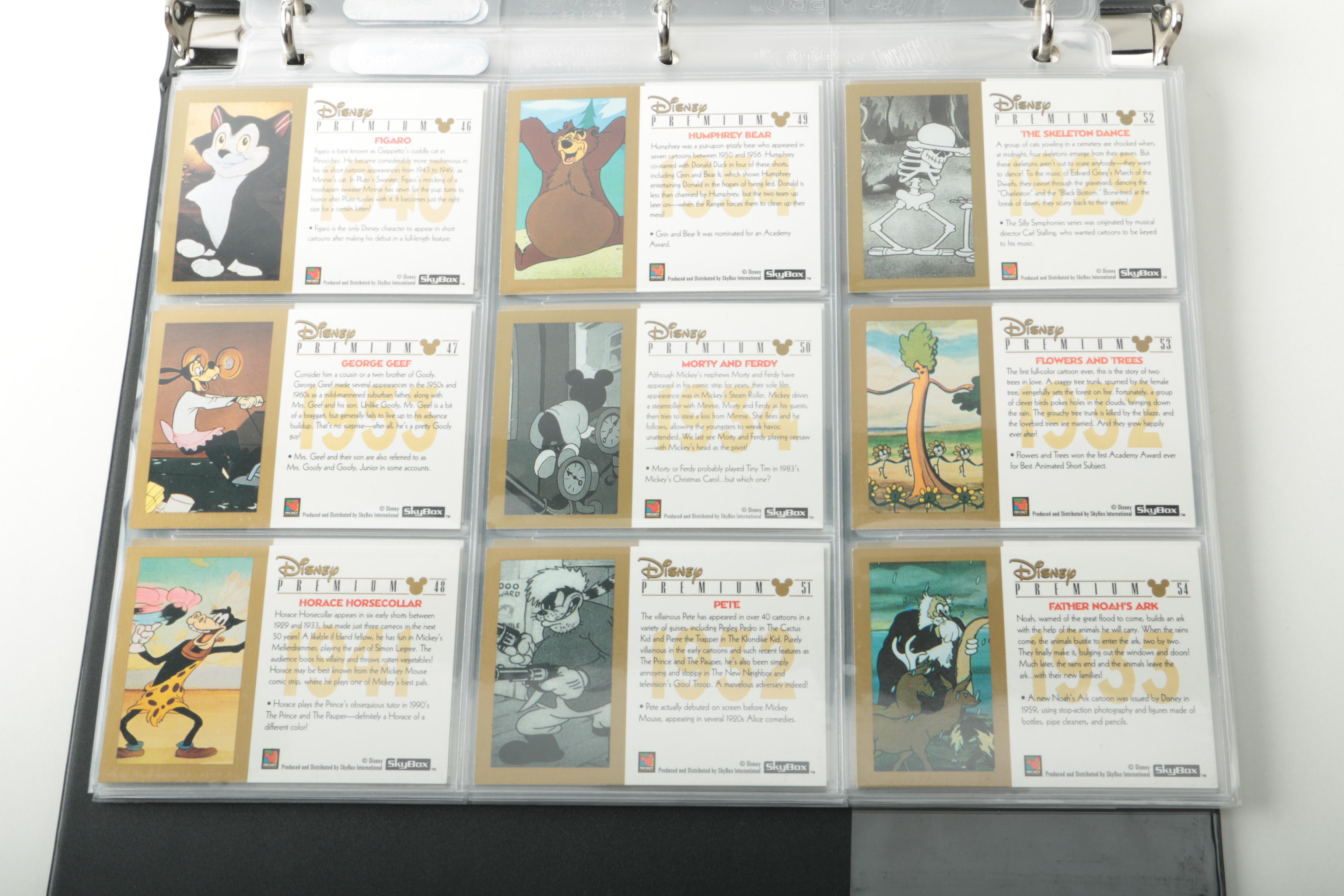 1995 SkyBox "Disney Premium" Trading Cards