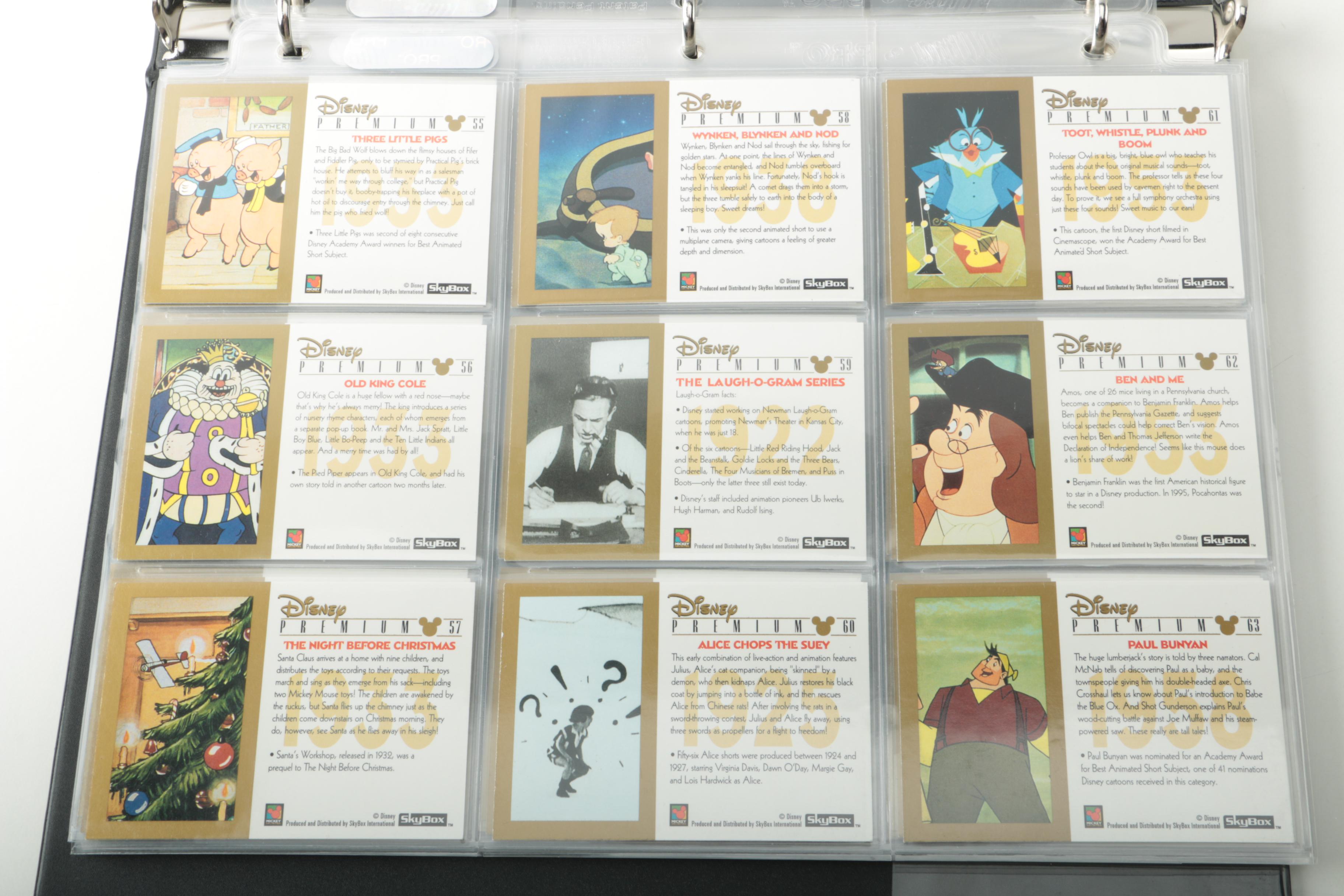 1995 SkyBox "Disney Premium" Trading Cards