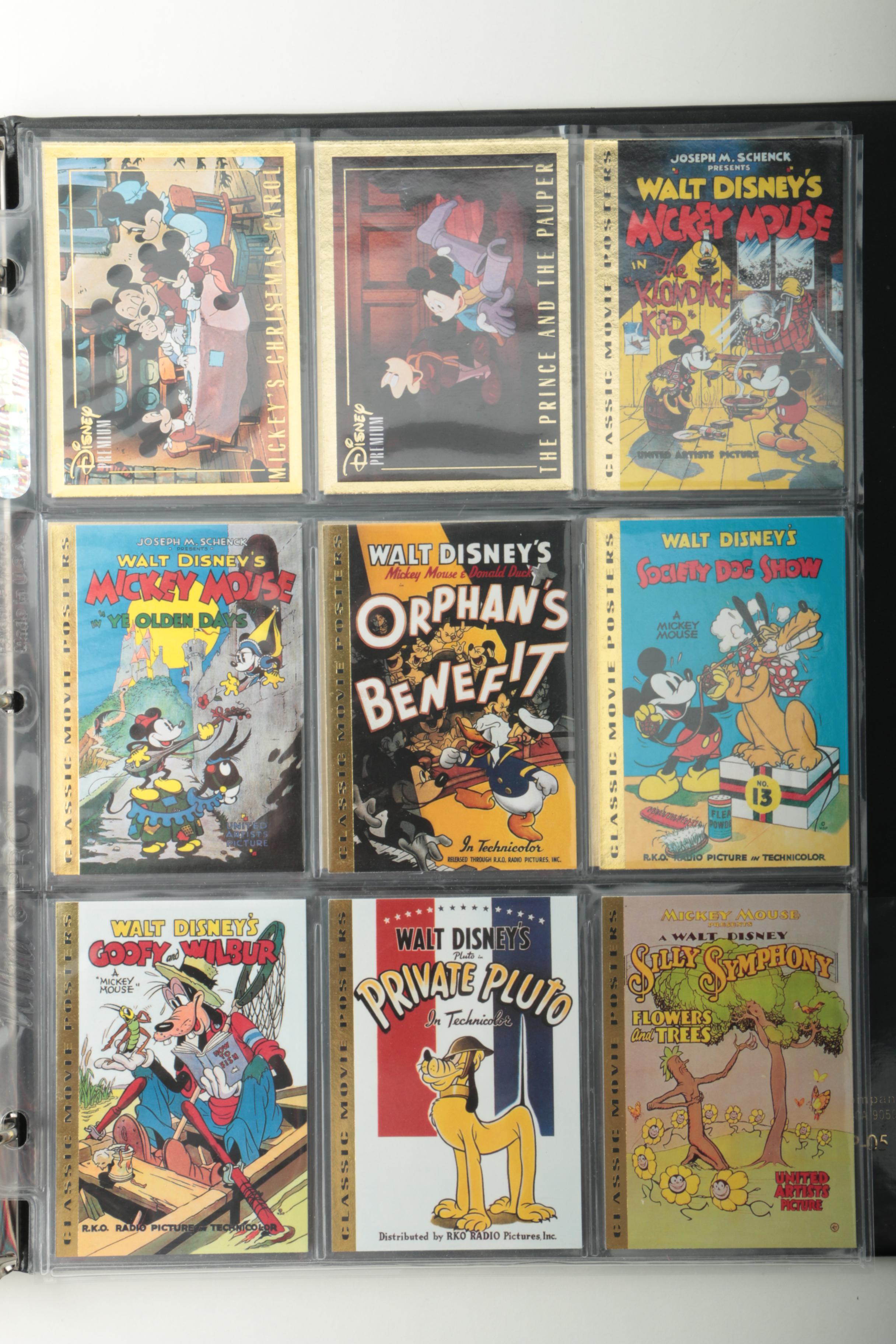 1995 SkyBox "Disney Premium" Trading Cards