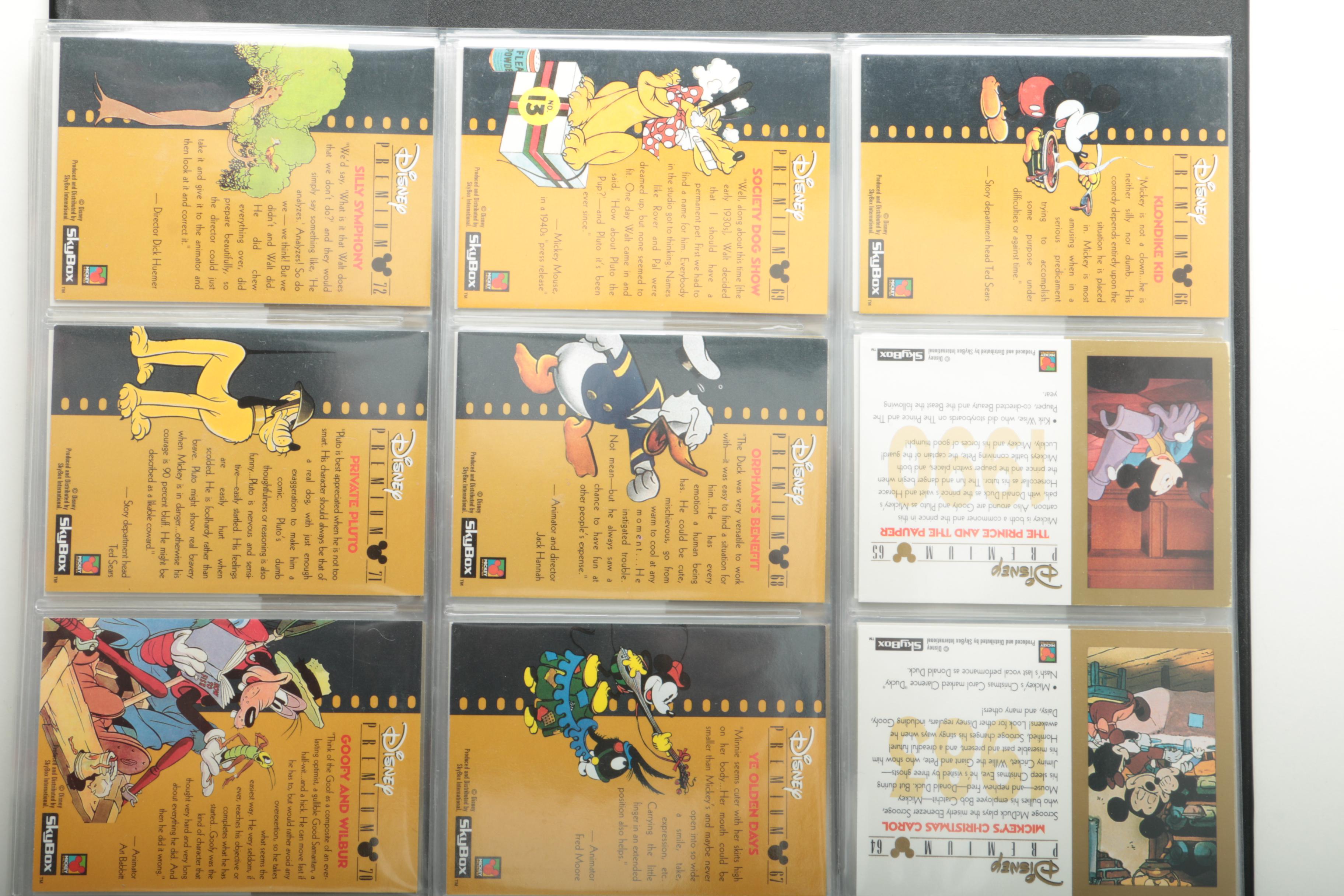 1995 SkyBox "Disney Premium" Trading Cards