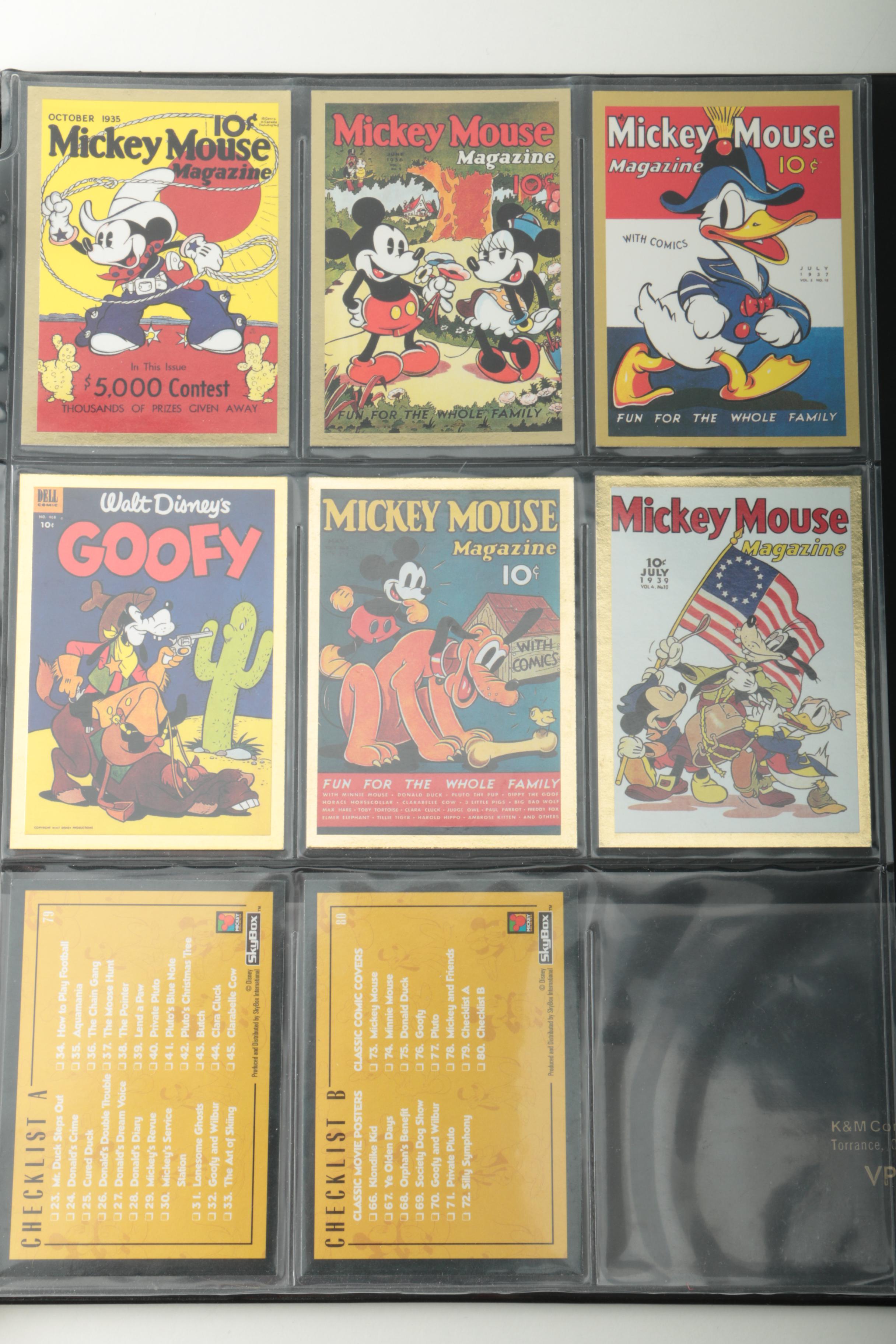 1995 SkyBox "Disney Premium" Trading Cards