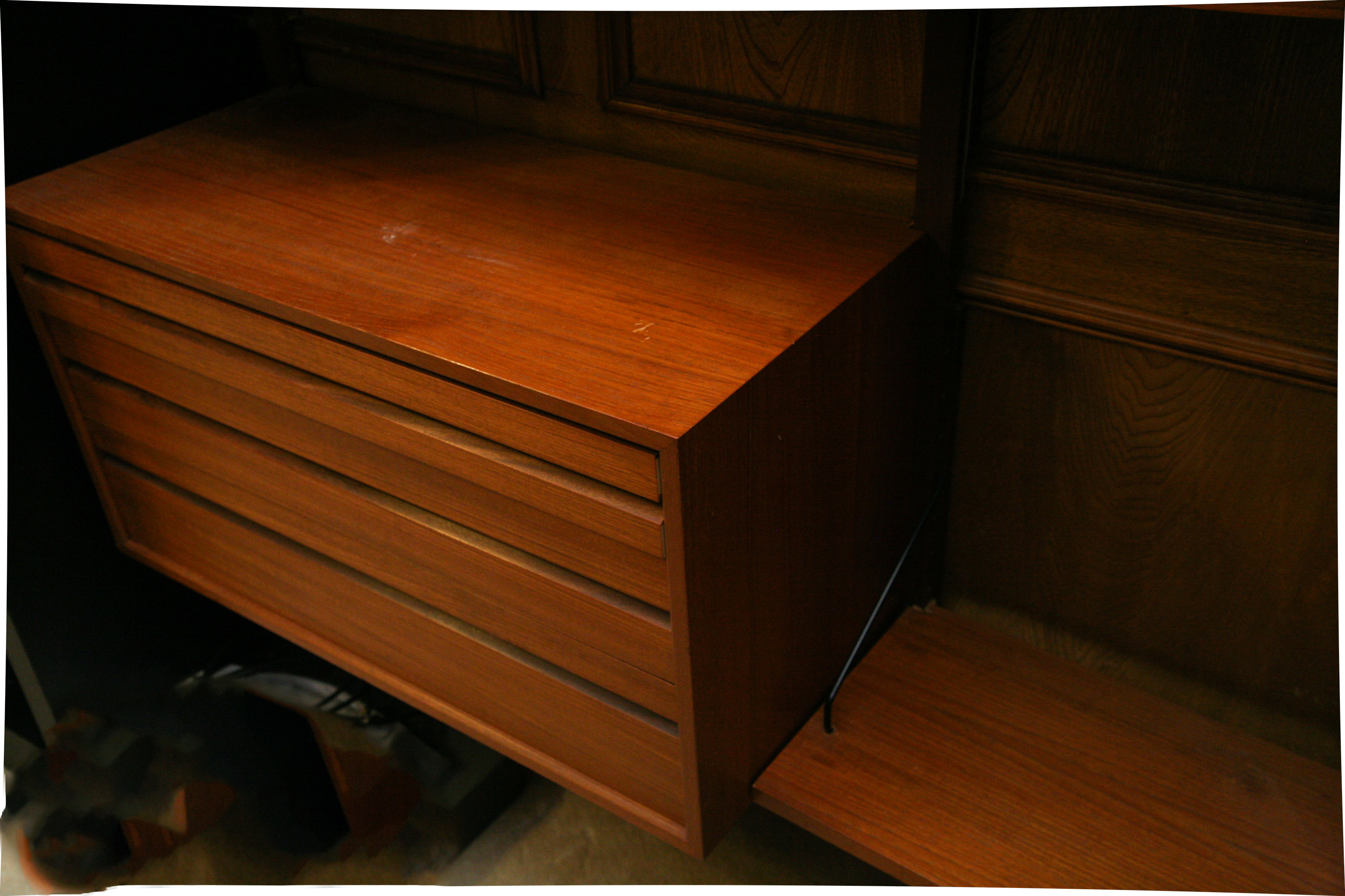 Danish Modern Teak "Royal System" Modular Wall Units by Poul Cadovius