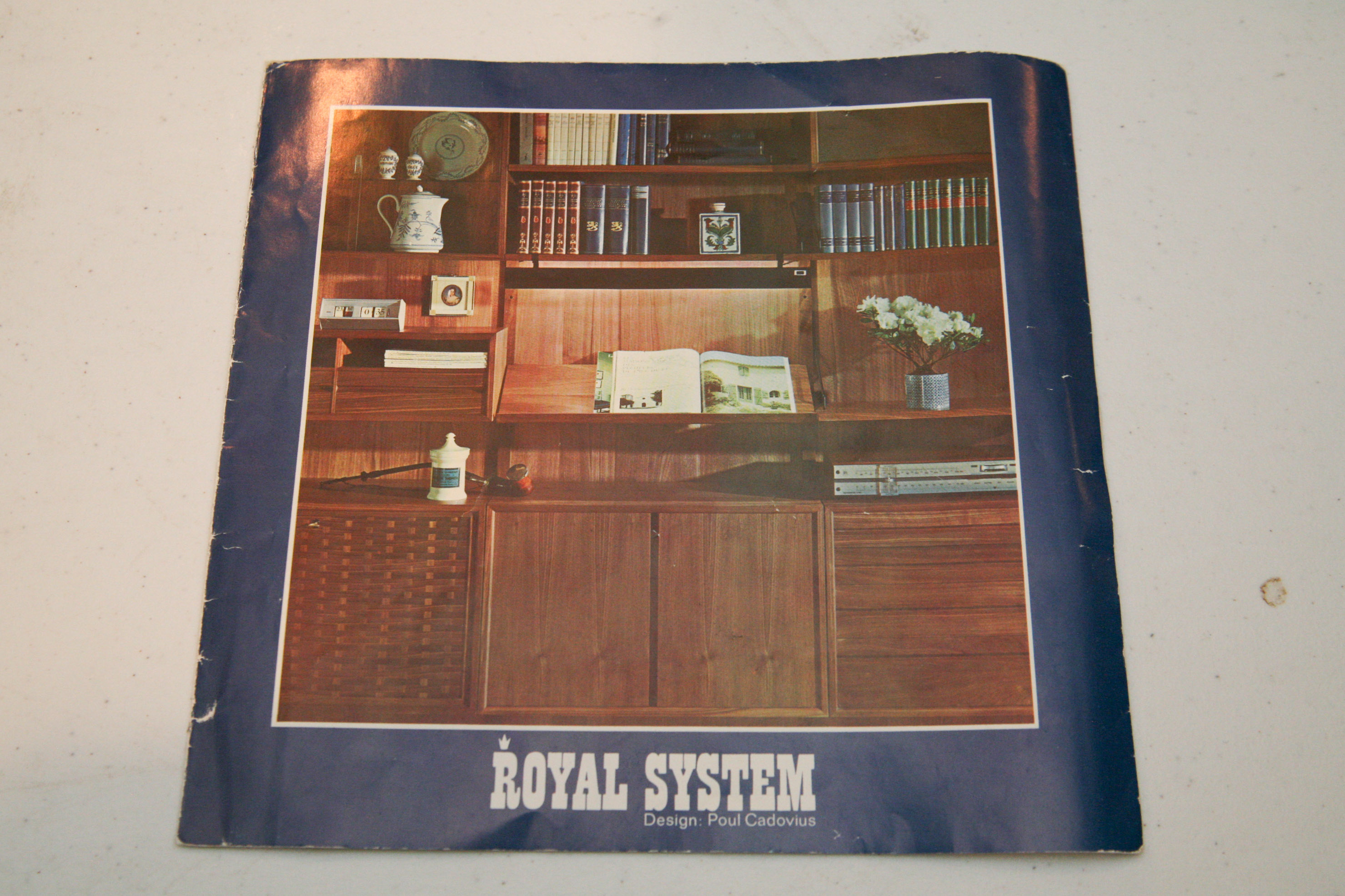 Danish Modern Teak "Royal System" Modular Wall Units by Poul Cadovius