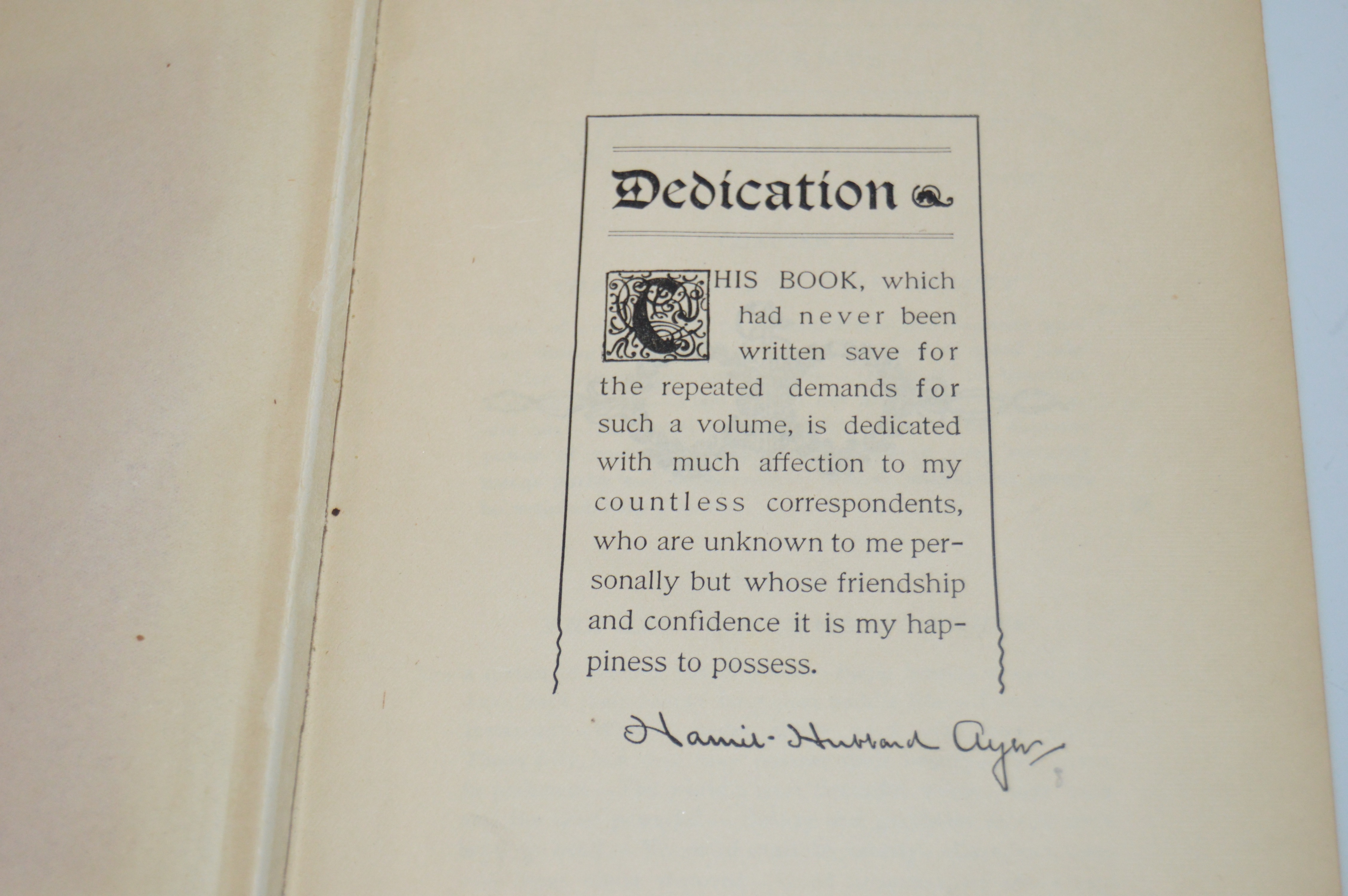 Antique Harriet Hubbard Ayer’s Health Beauty Illustrated Book