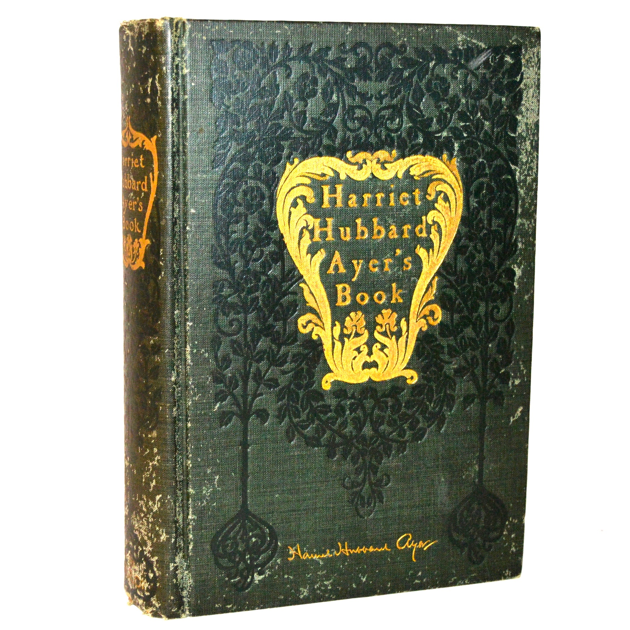 Antique Harriet Hubbard Ayer’s Health Beauty Illustrated Book