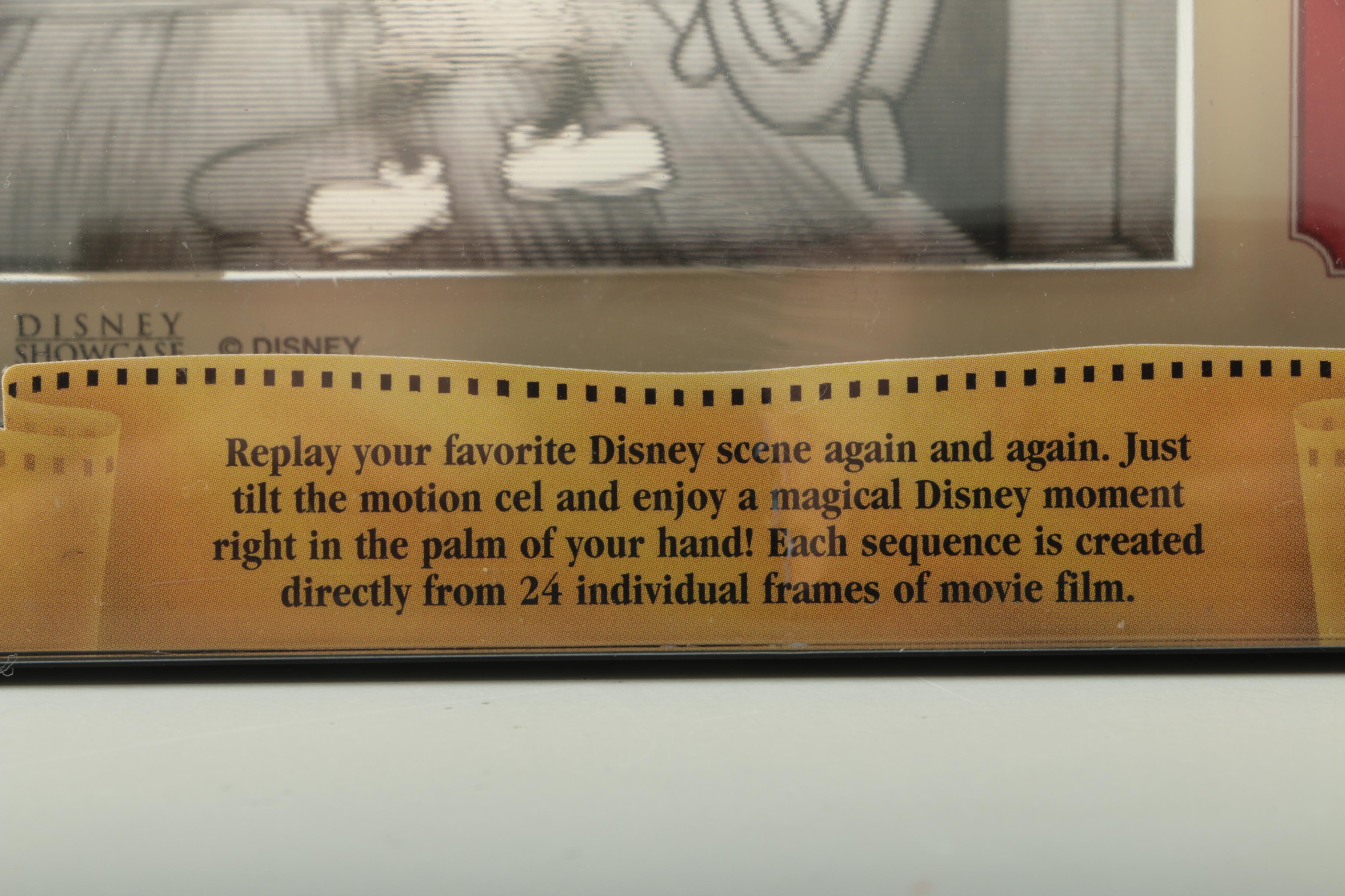 1990s "Disney Showcase Collection" Collector Motion Cel "Steamboat Willie"
