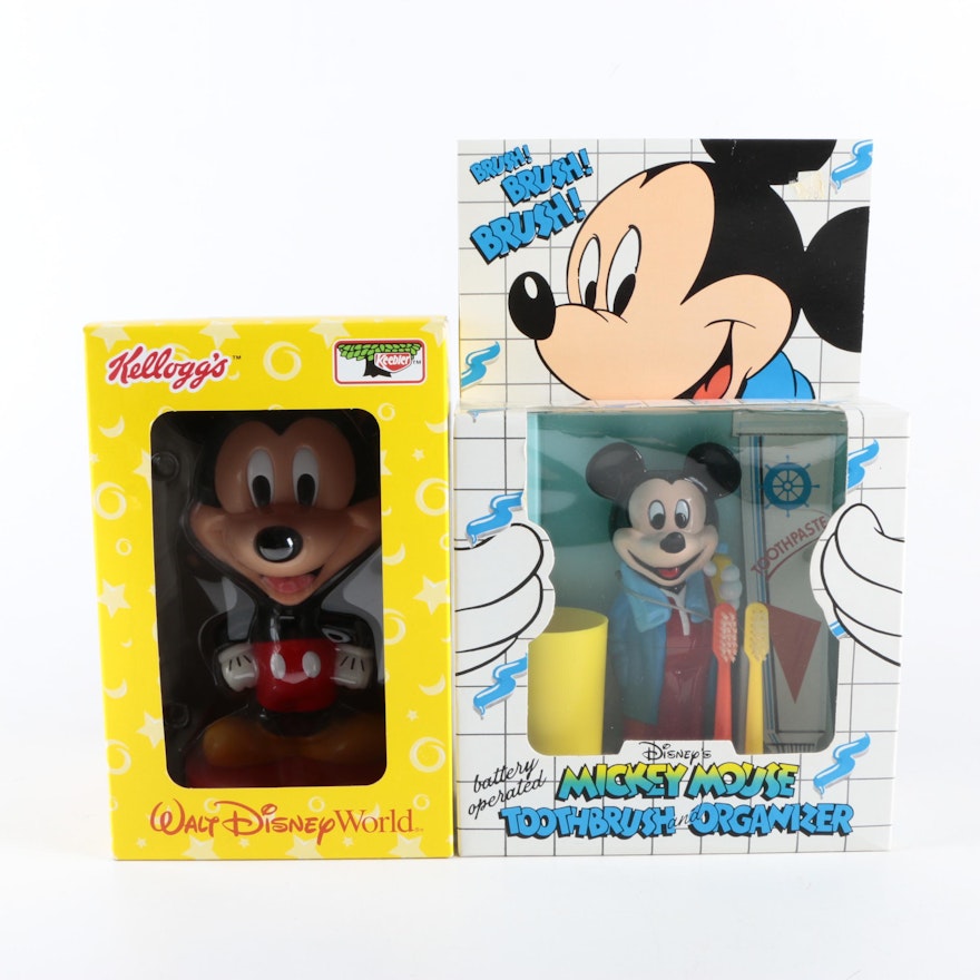 Assorted Disney Mickey Mouse Collectibles