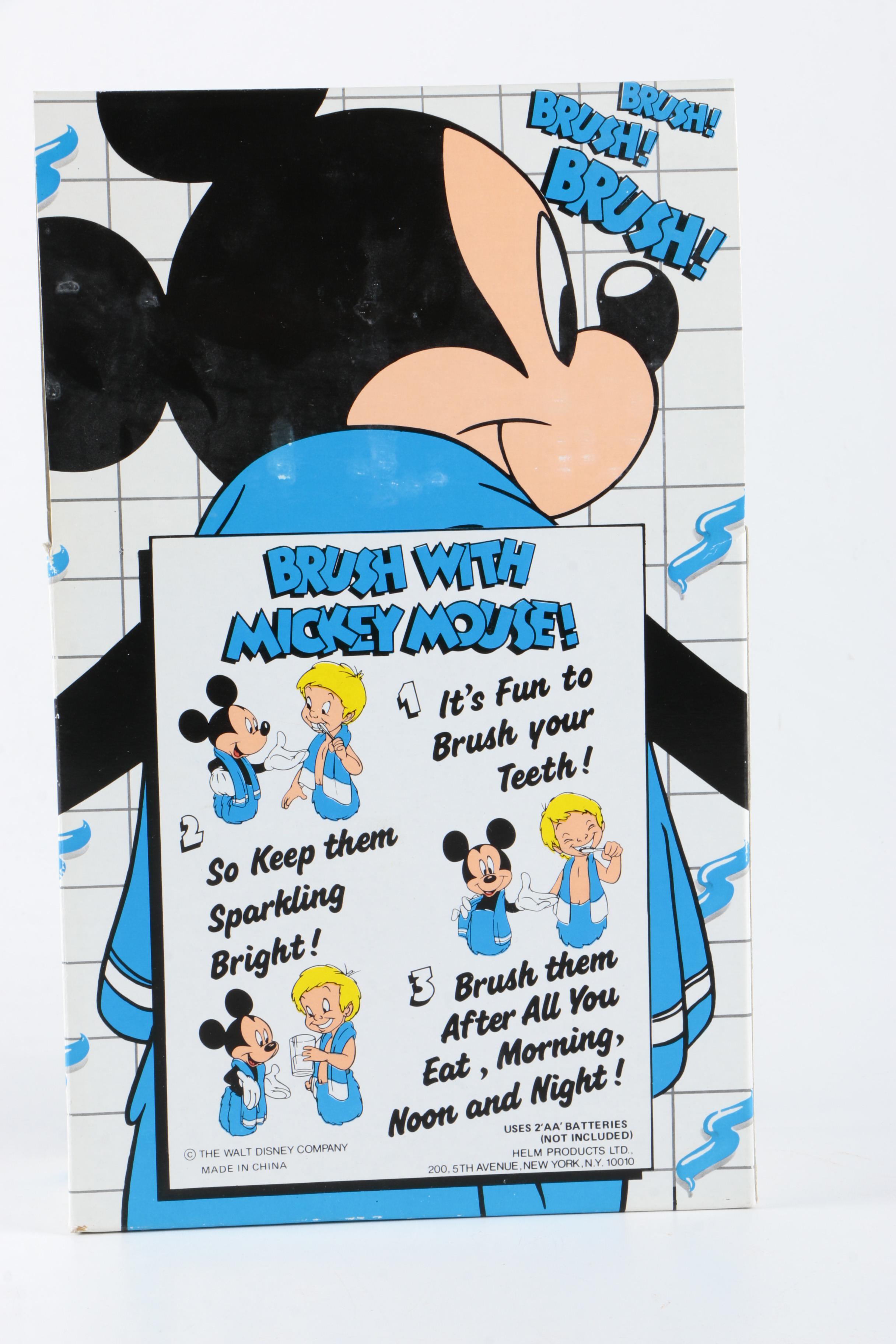 Assorted Disney Mickey Mouse Collectibles