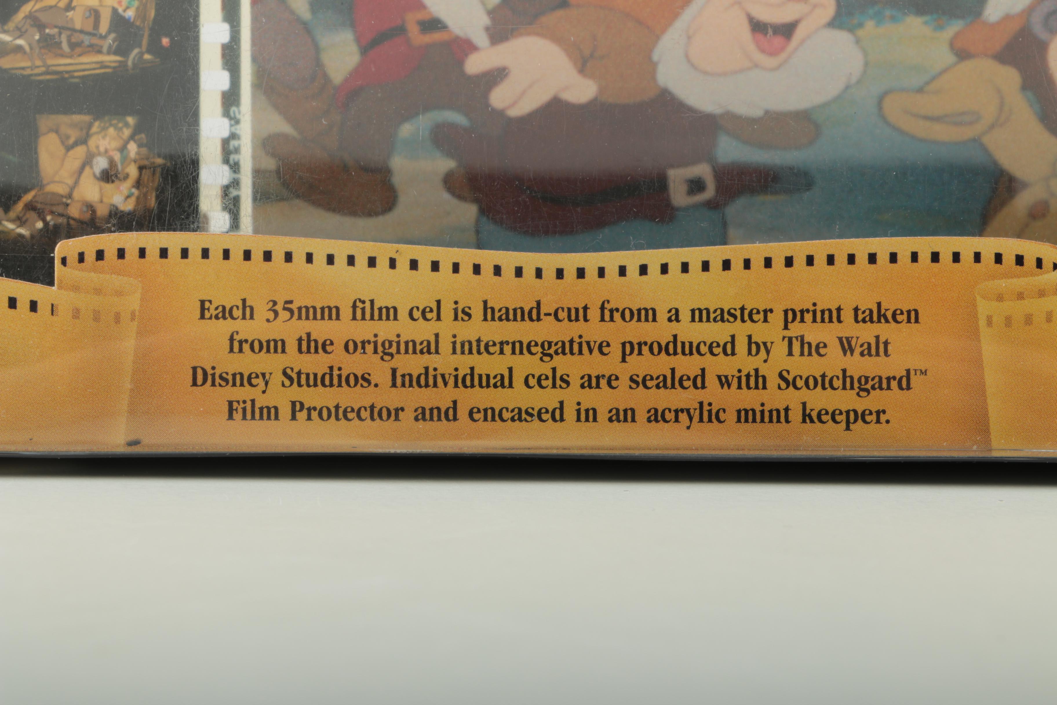 Disney's Snow White and the Seven Dwarfs 35 MM Collector Film Cels