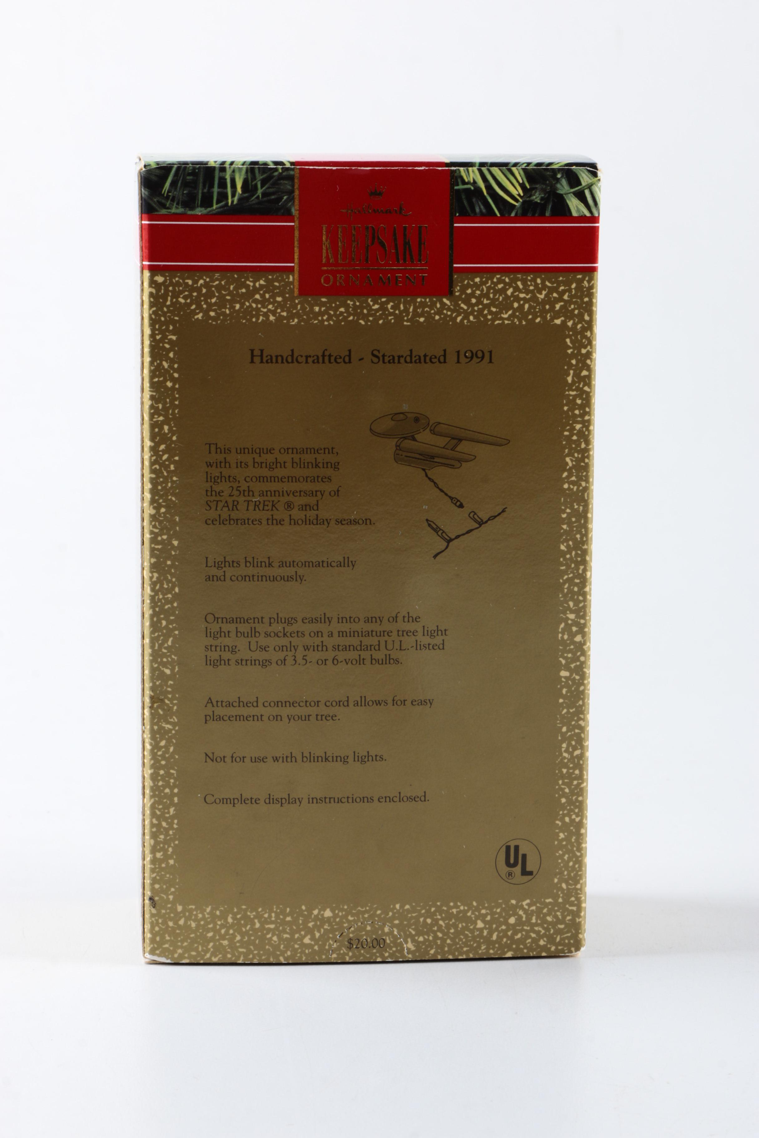 Starship Enterprise Hallmark Keepsake Ornament