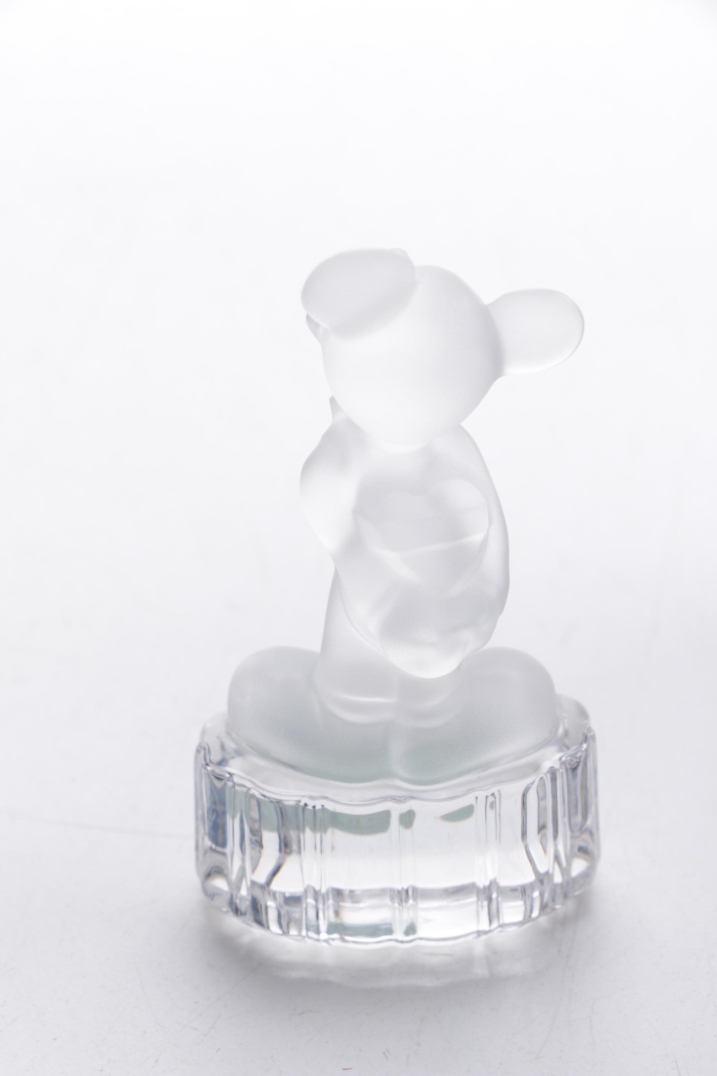 Goebel "75 Years with Mickey" Crystal Figurine