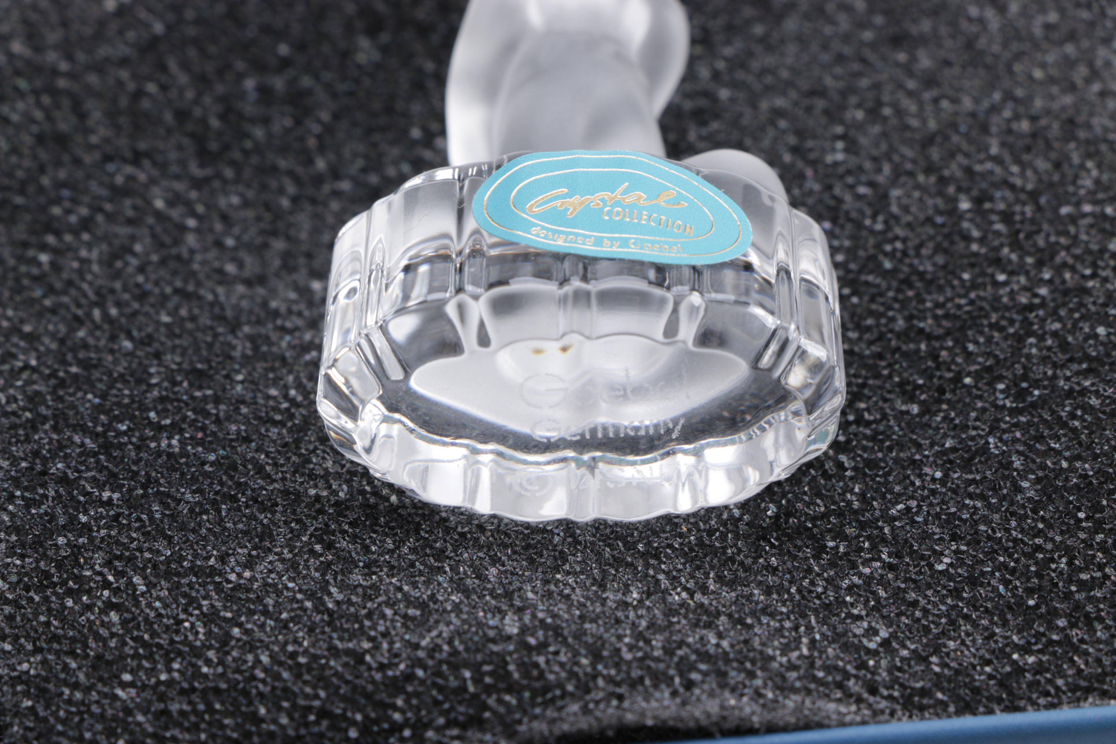 Goebel "75 Years with Mickey" Crystal Figurine